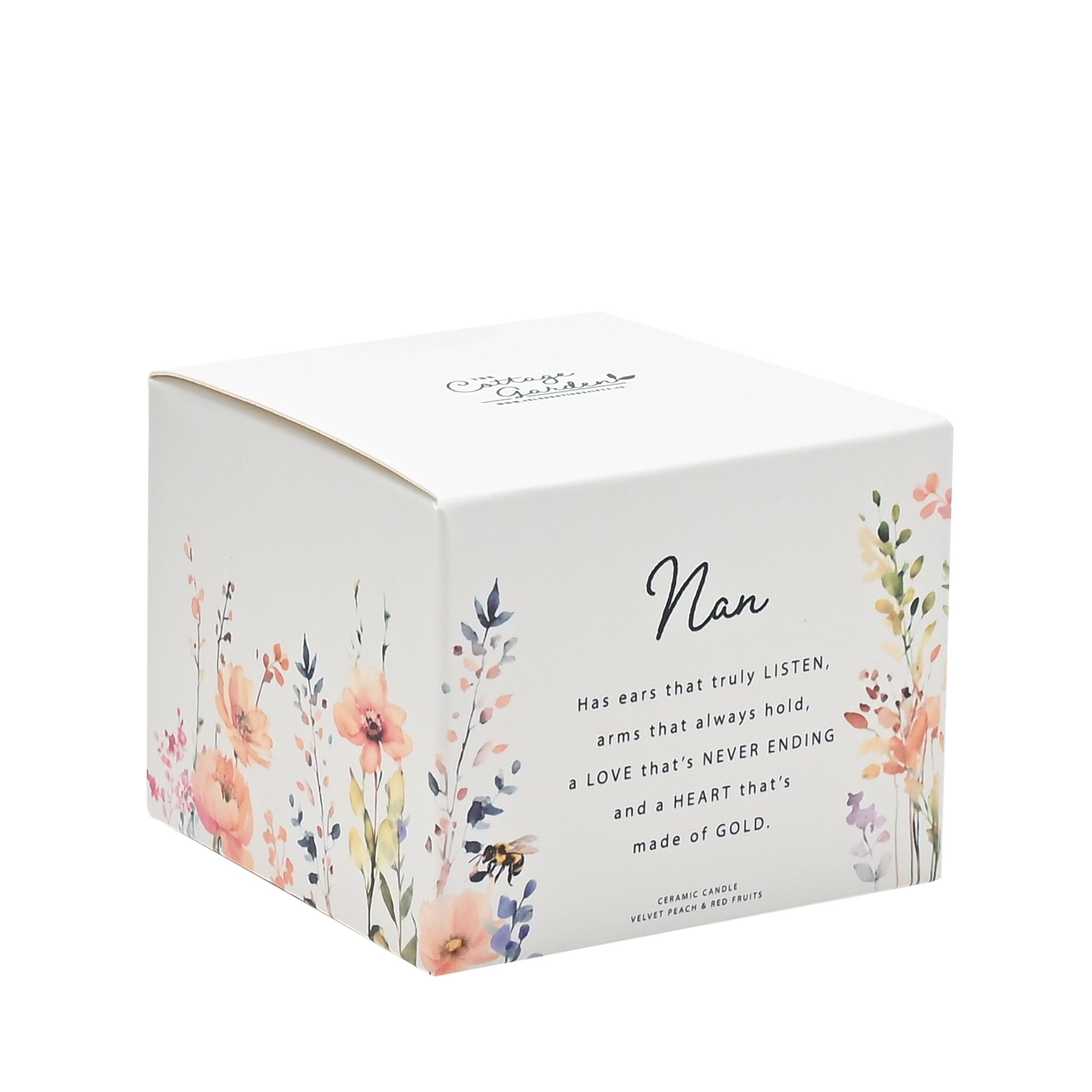 The Cottage Garden Ceramic Candle 100g - Nan