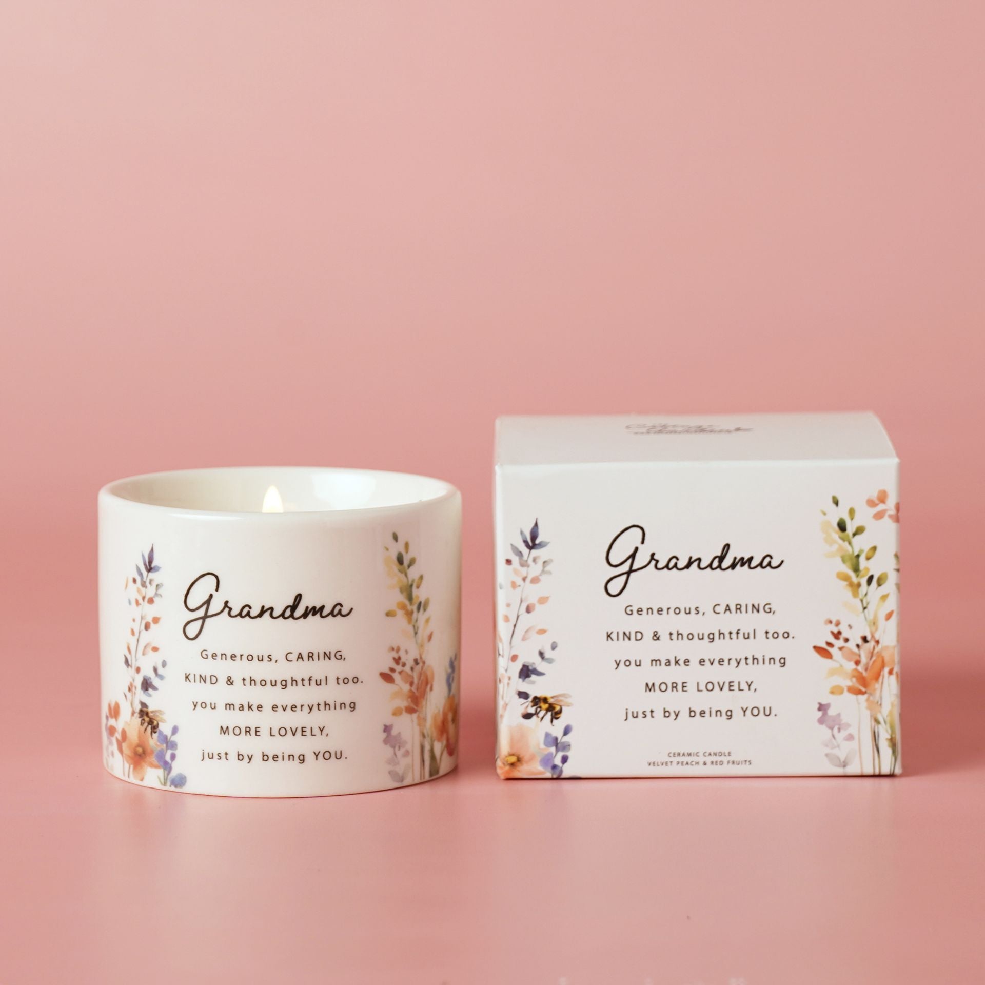 The Cottage Garden Ceramic Candle 100g - Grandma