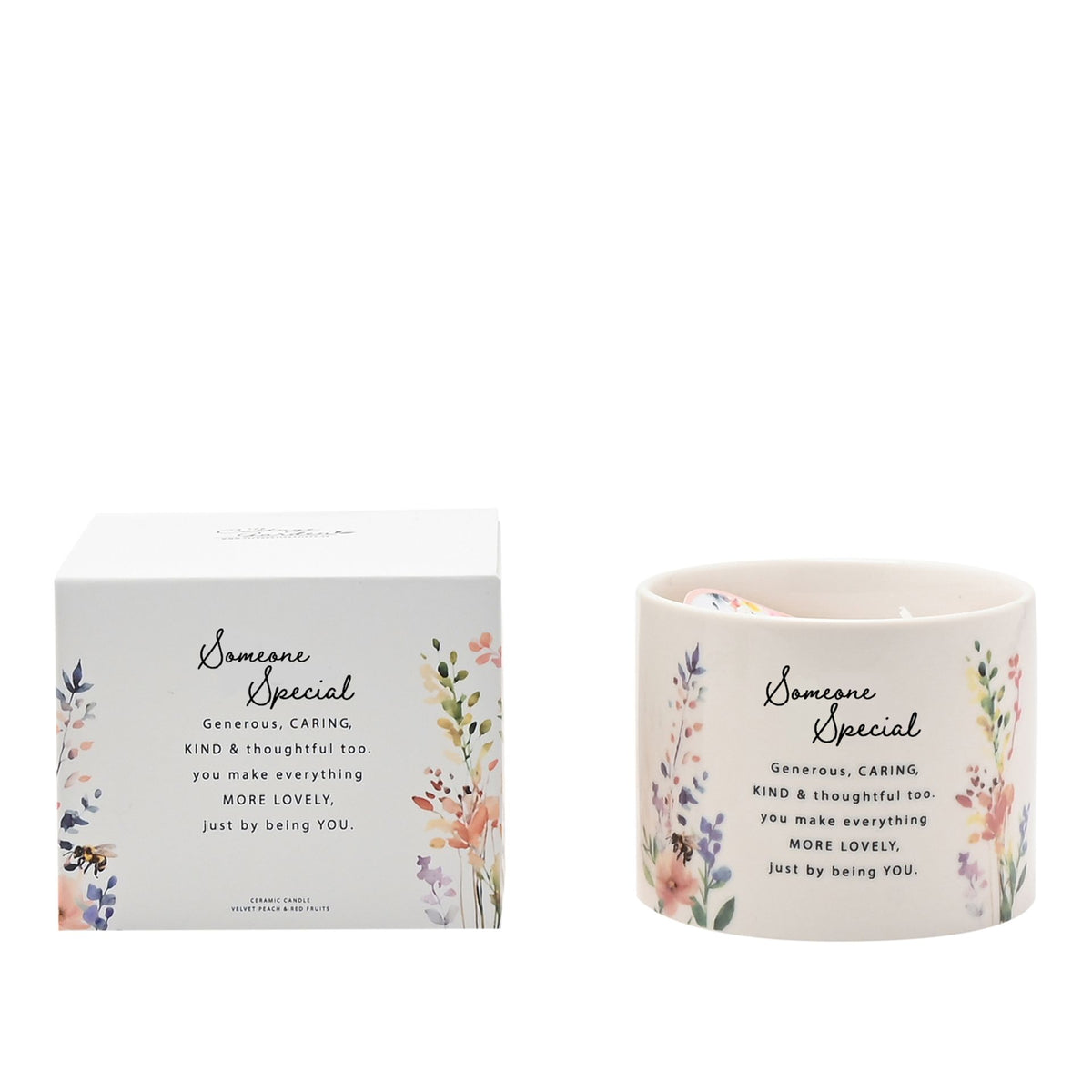 The Cottage Garden 2 Wick Ceramic Candle - You are