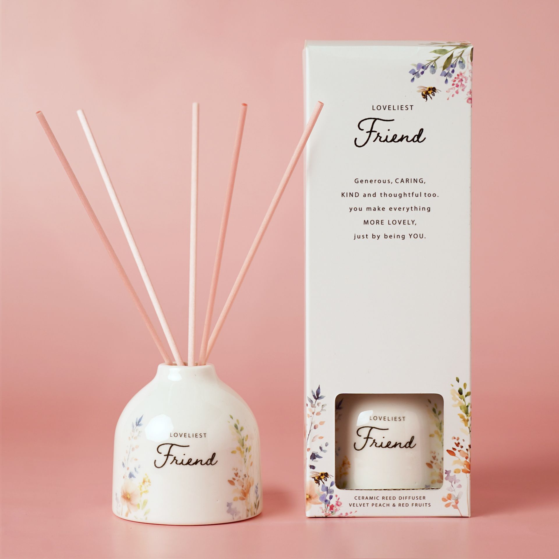 The Cottage Garden Ceramic Reed Diffuser - Friend