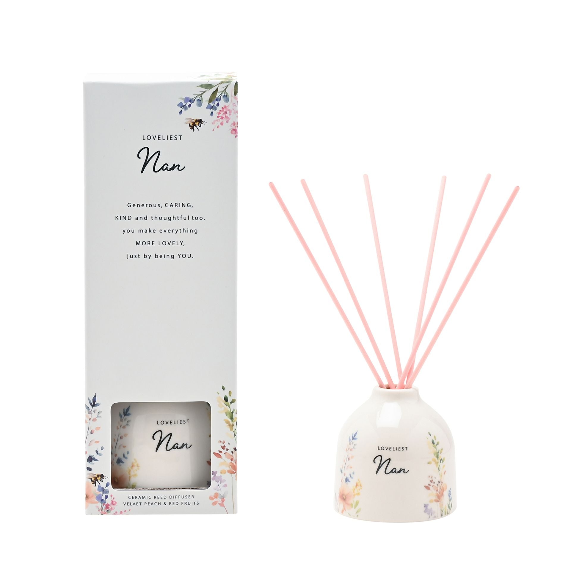 The Cottage Garden Ceramic Reed Diffuser - Nan