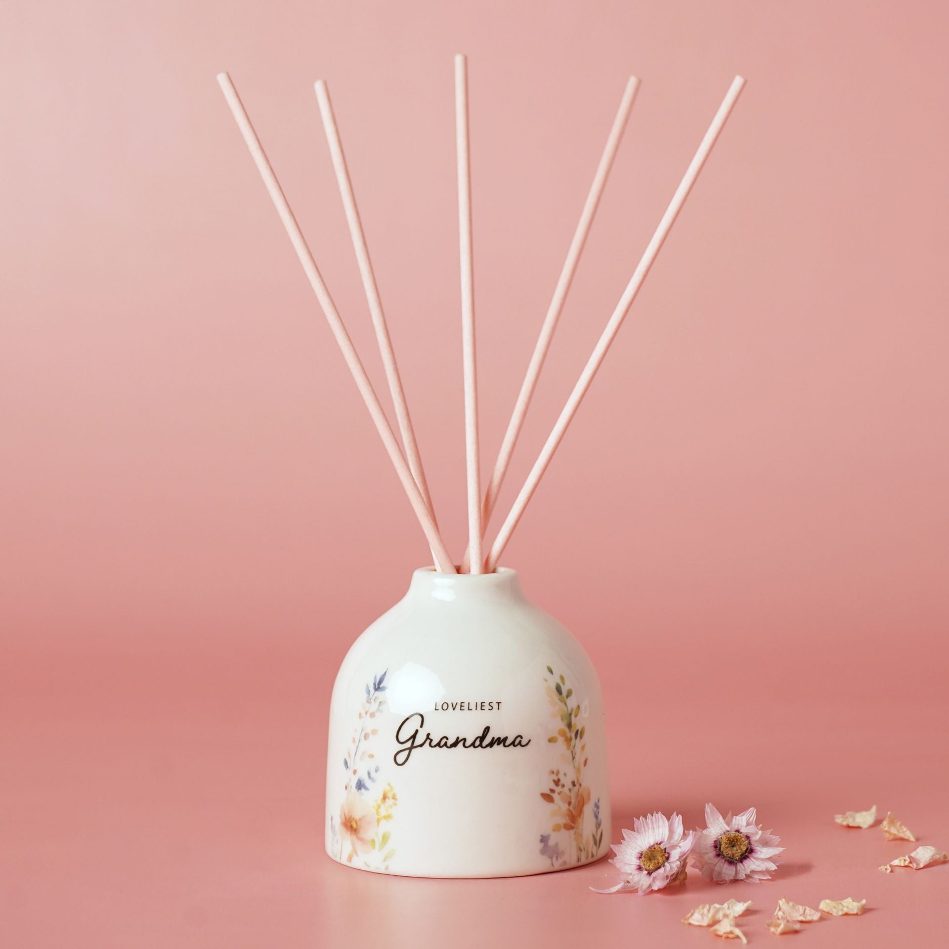 The Cottage Garden Ceramic Reed Diffuser - Grandma