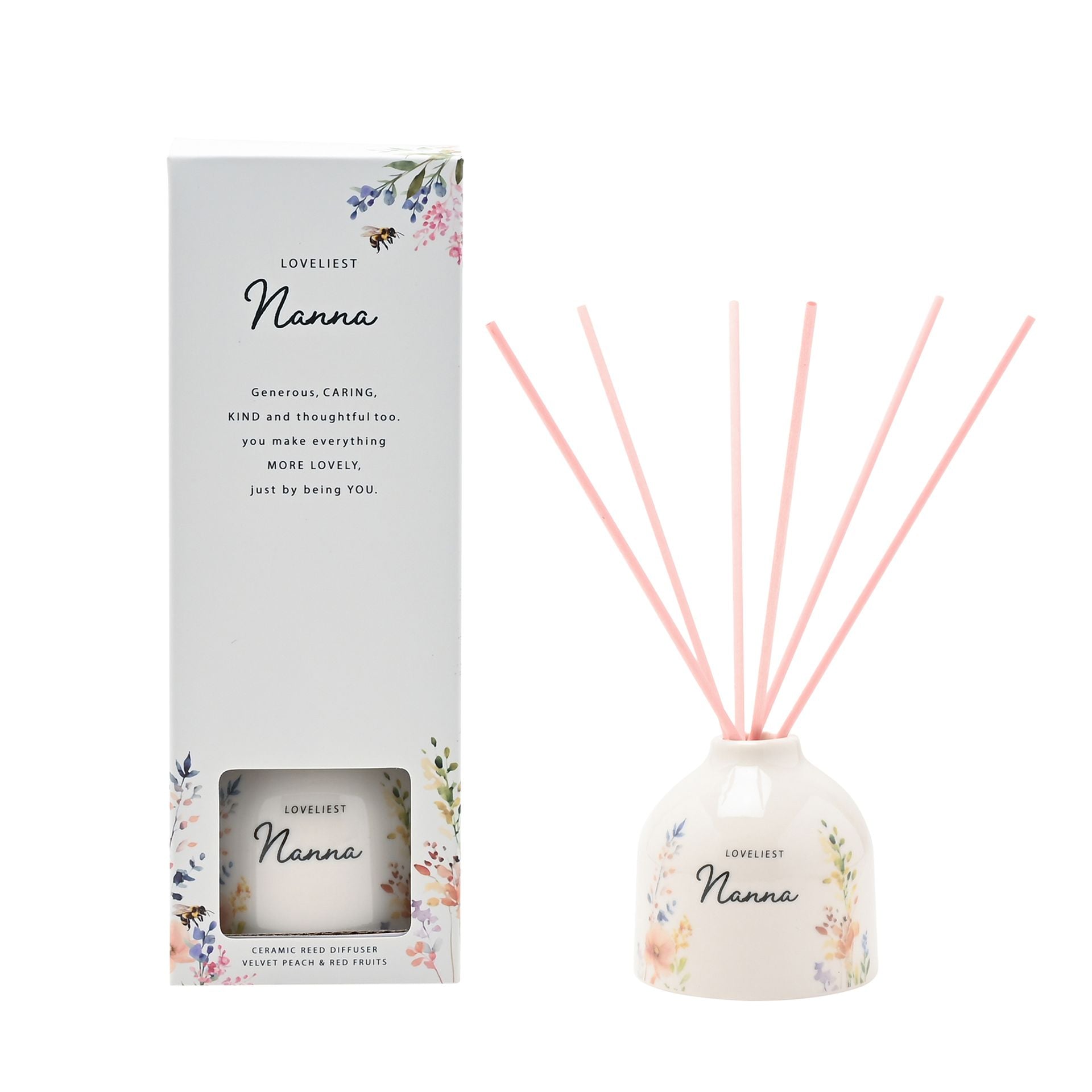 The Cottage Garden Ceramic Reed Diffuser - Nanna