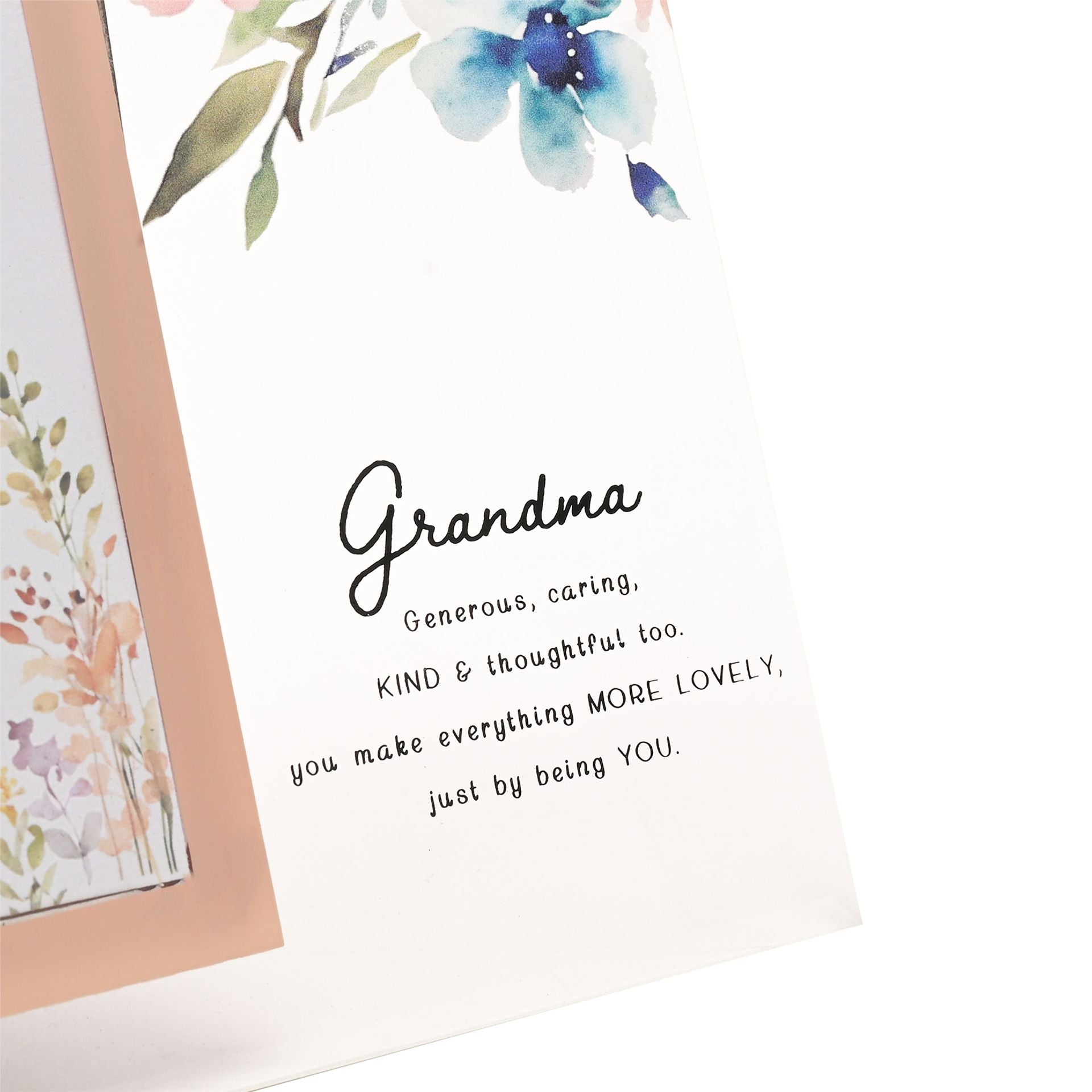 The Cottage Garden Glass Photo Frame - Grandma