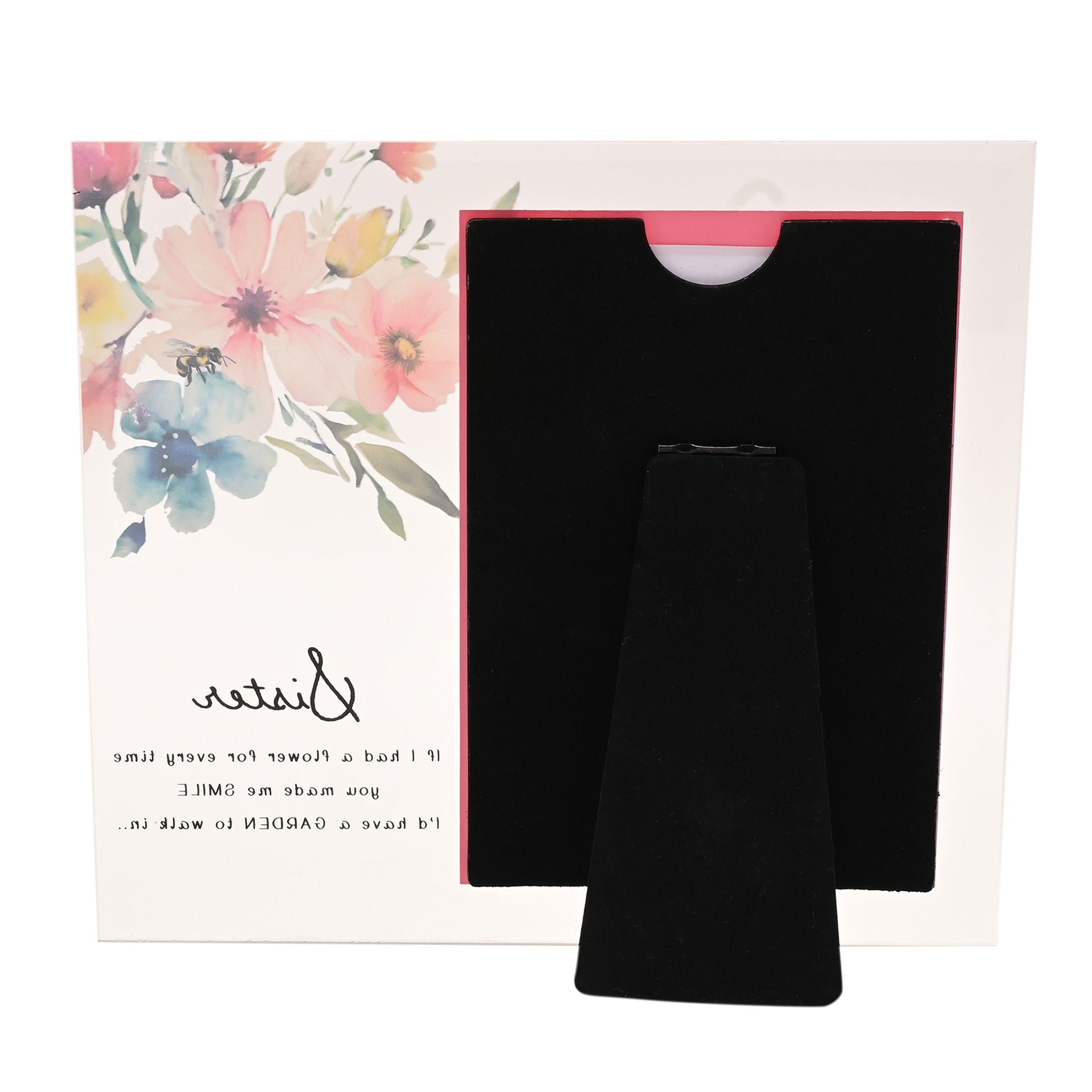 The Cottage Garden Glass Photo Frame - Sister