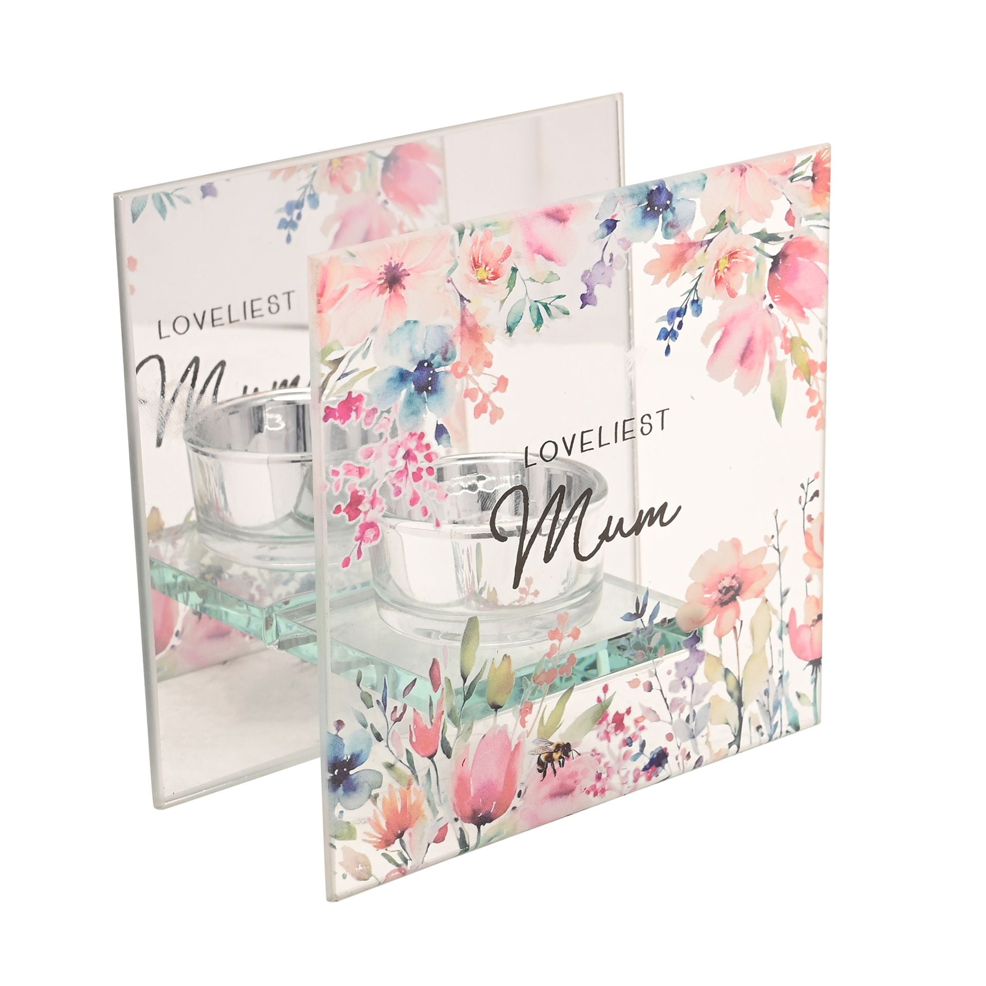 The Cottage Garden Tealight Holder - Mum