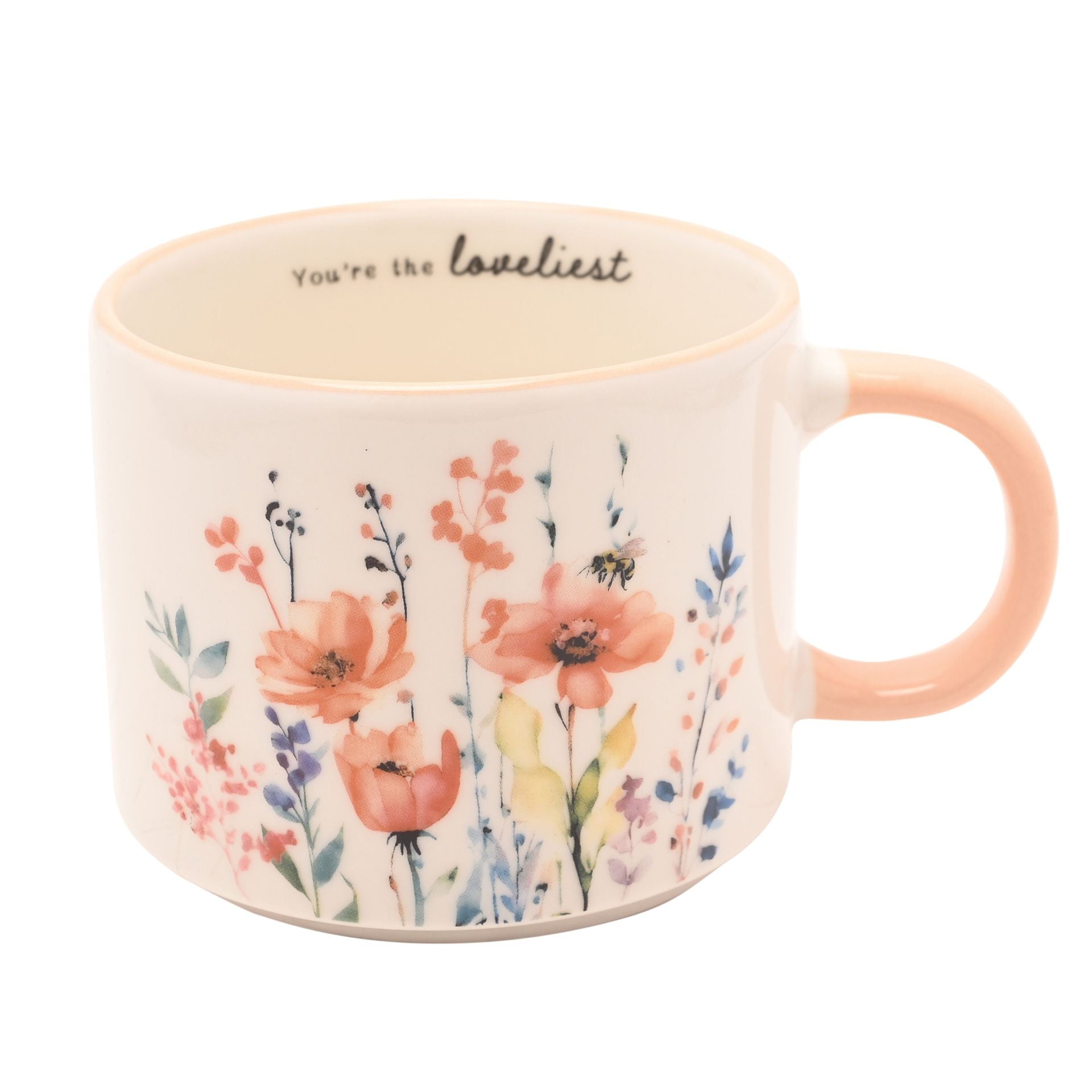 The Cottage Garden Peach Mug - Grandma