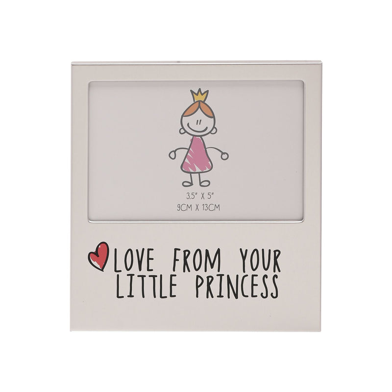 Aluminium Photo Frame 5" x 3.5" - From Your Little Princess
