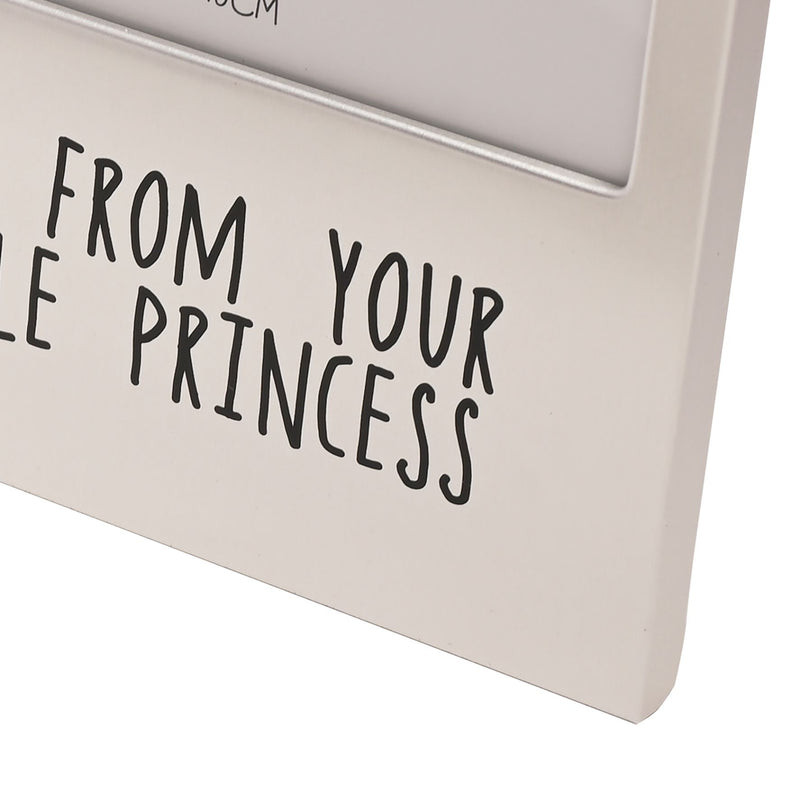 Aluminium Photo Frame 5" x 3.5" - From Your Little Princess