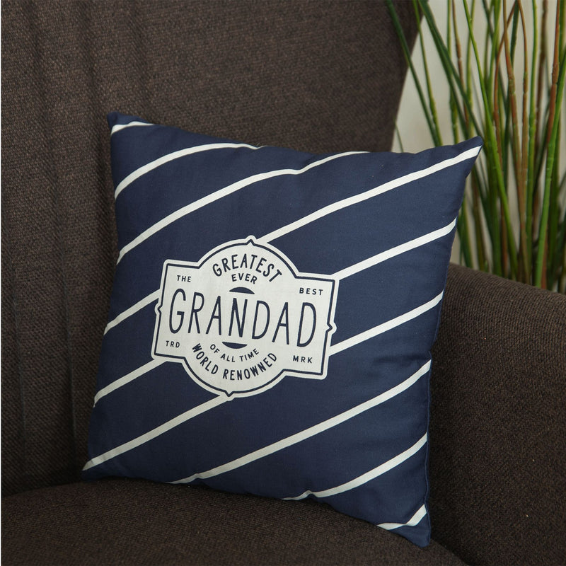 Greatest Ever Grandad Cushion 30cm