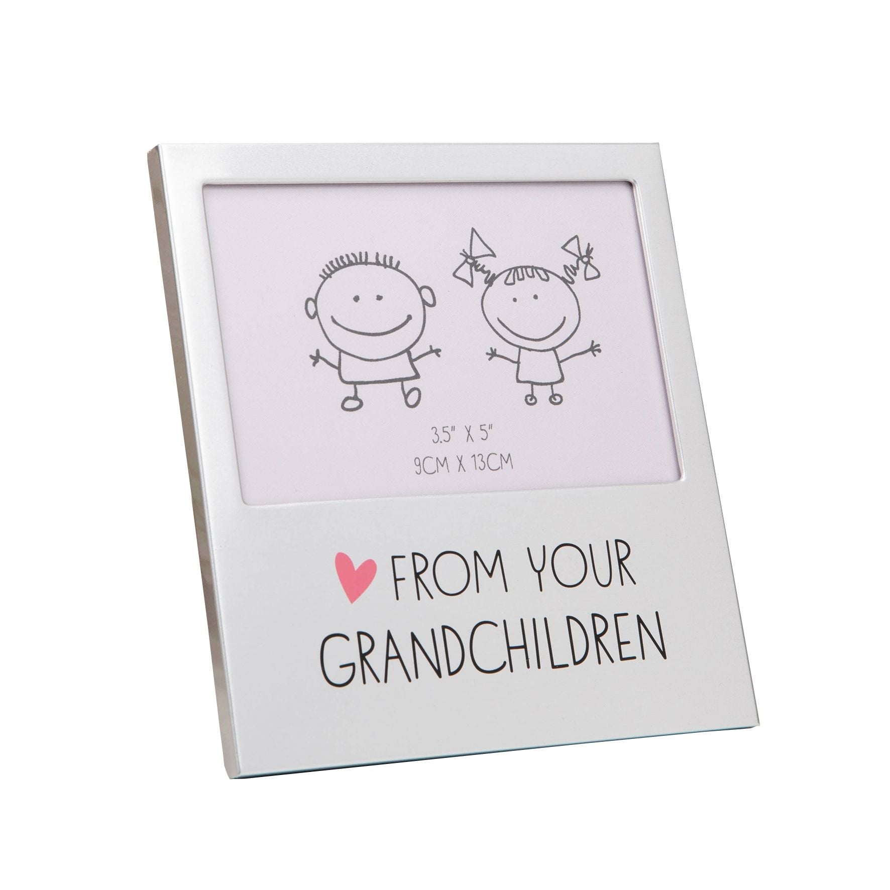 Aluminium Photo Frame 5" x 3.5" - From Your Grandchildren