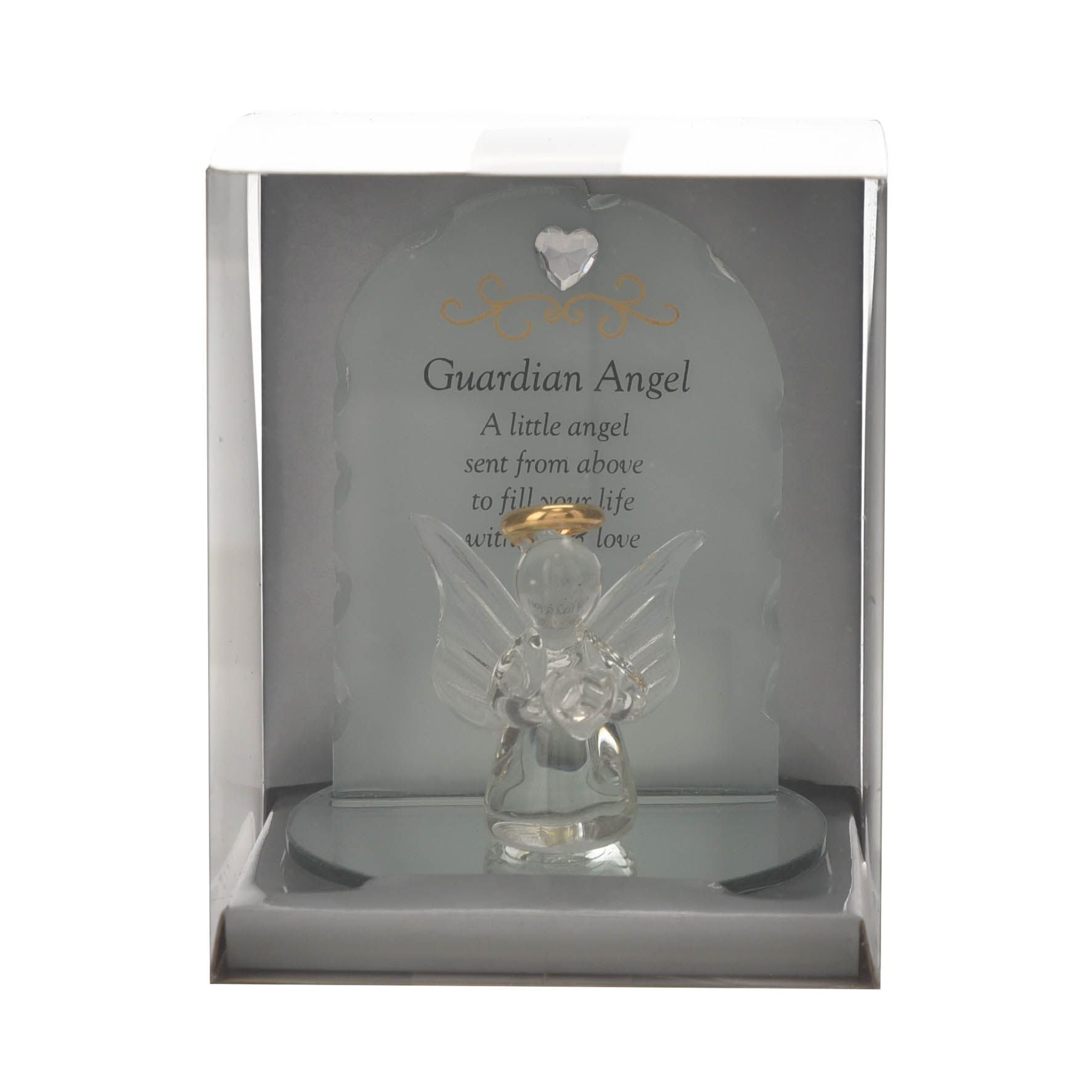 Thoughts of You Angel Plaque - Guardian Angel