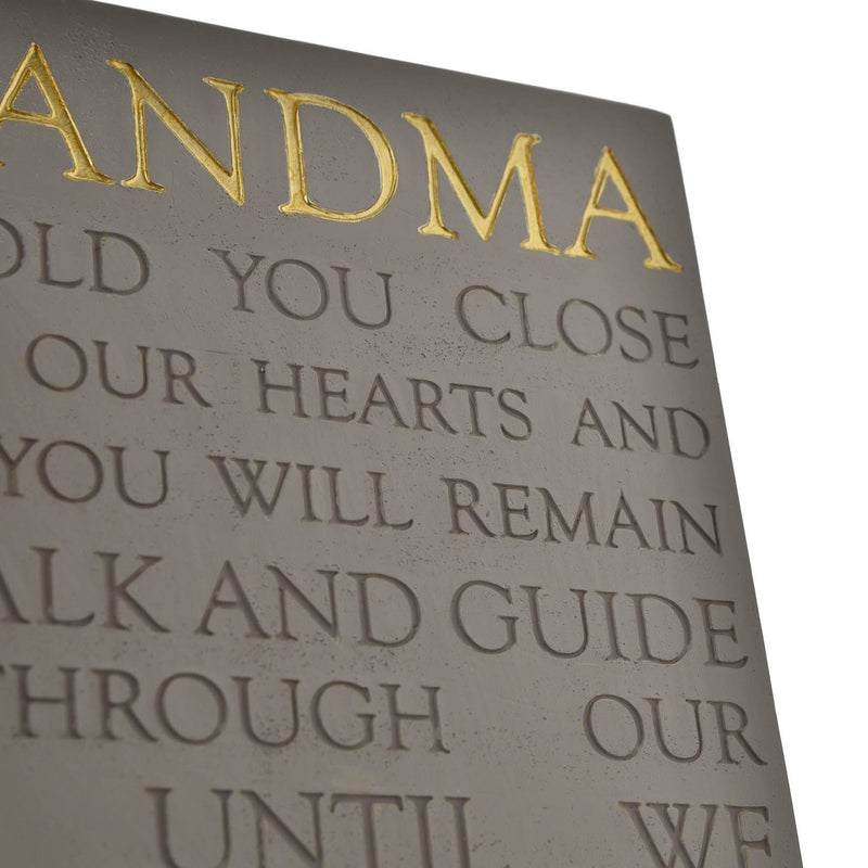 Thoughts of You Memorial Square Plaque - Grandma