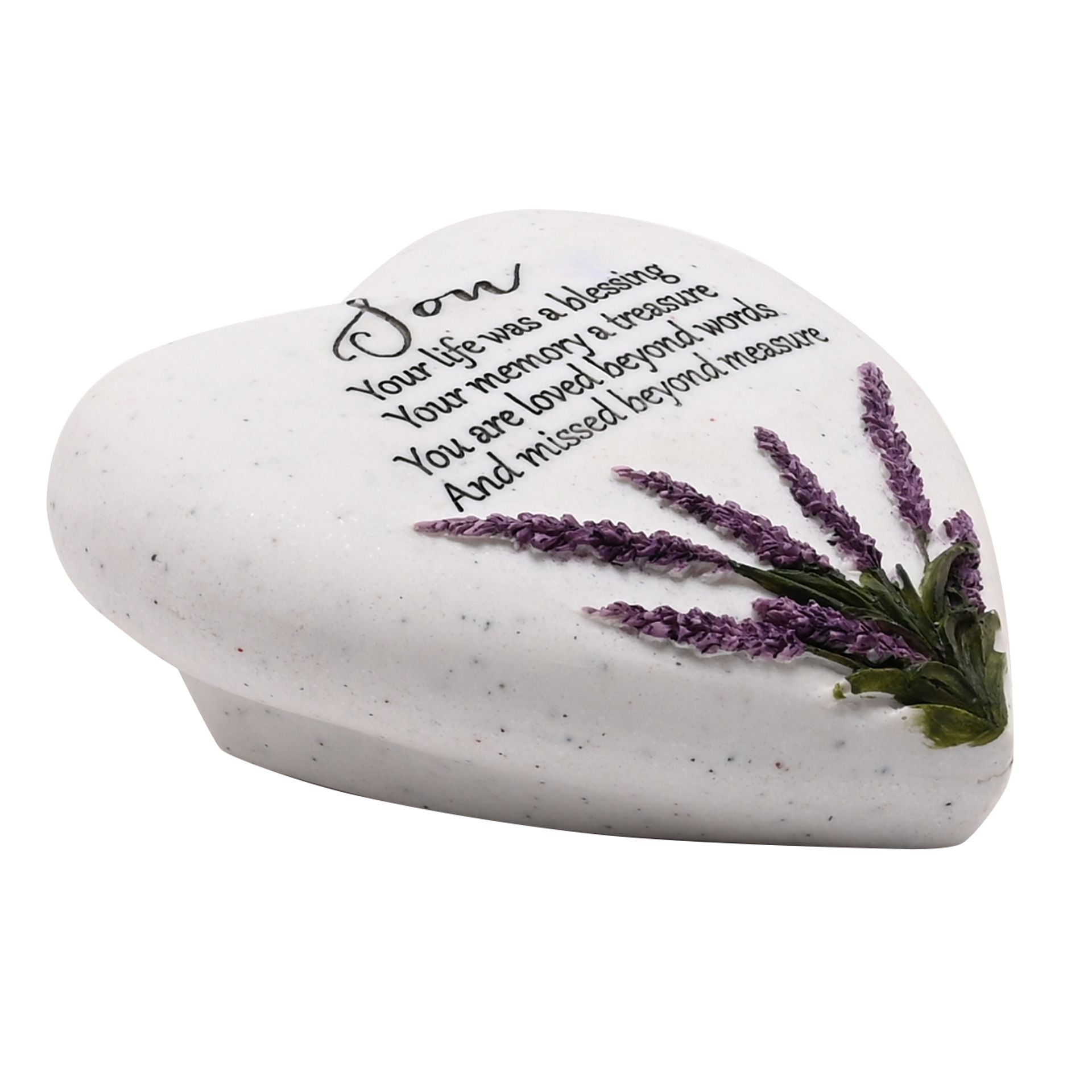 Thoughts Of You Heart Stone Lavender - Son