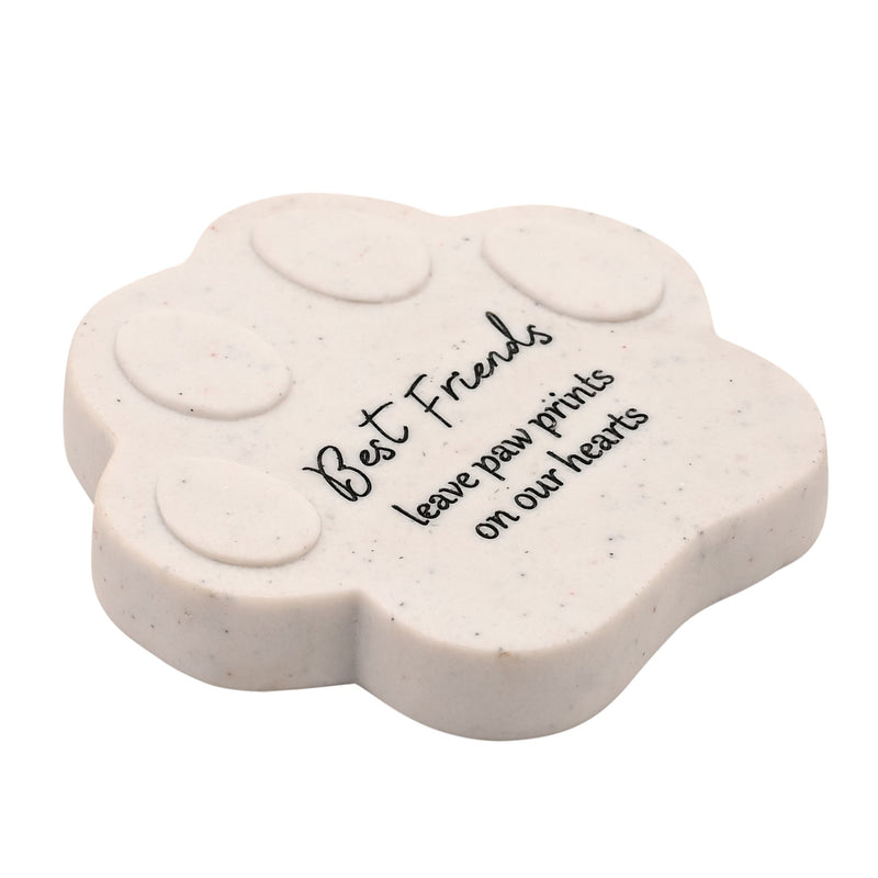 Thoughts of You Pet Memorial Paw Plaque - Small