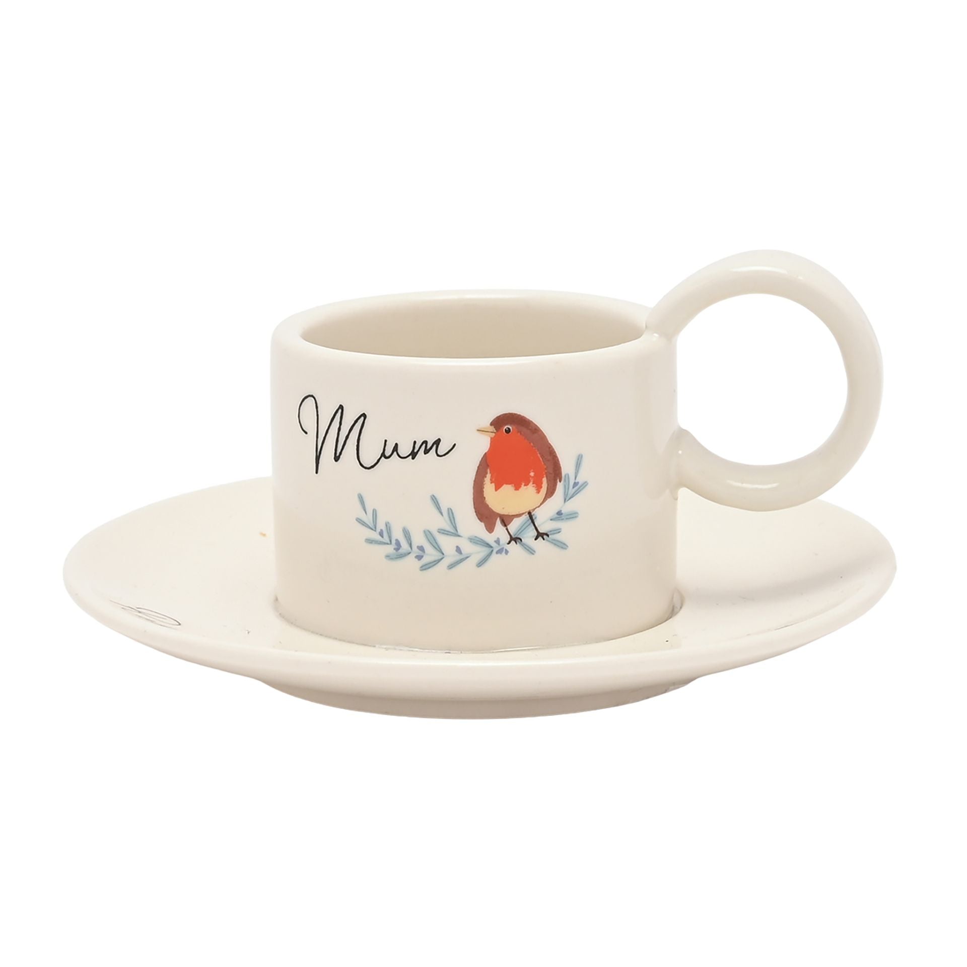 Thoughts of You Robin Tea Light Holder - Mum