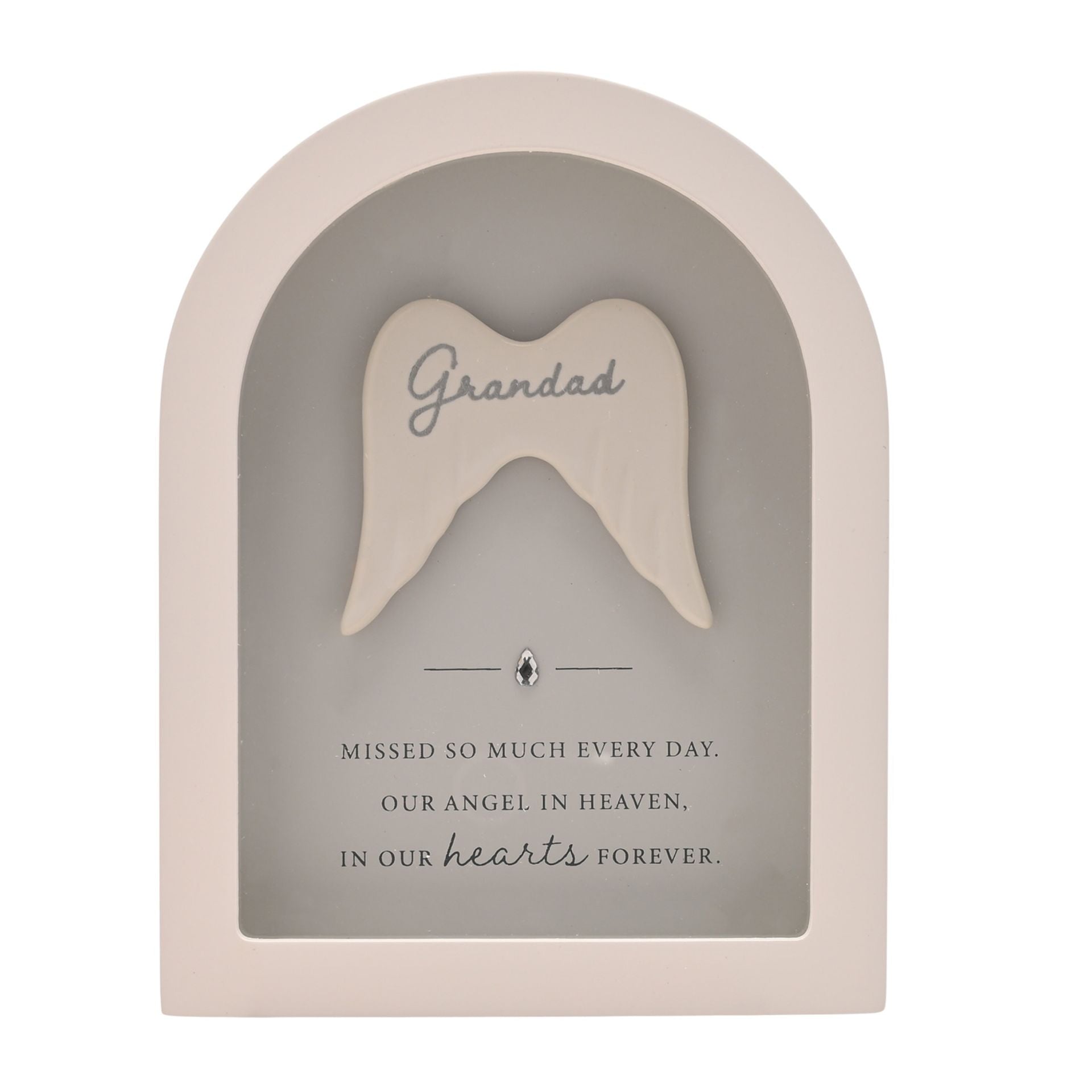 Thoughts of You Arched Framed Plaque - Grandad