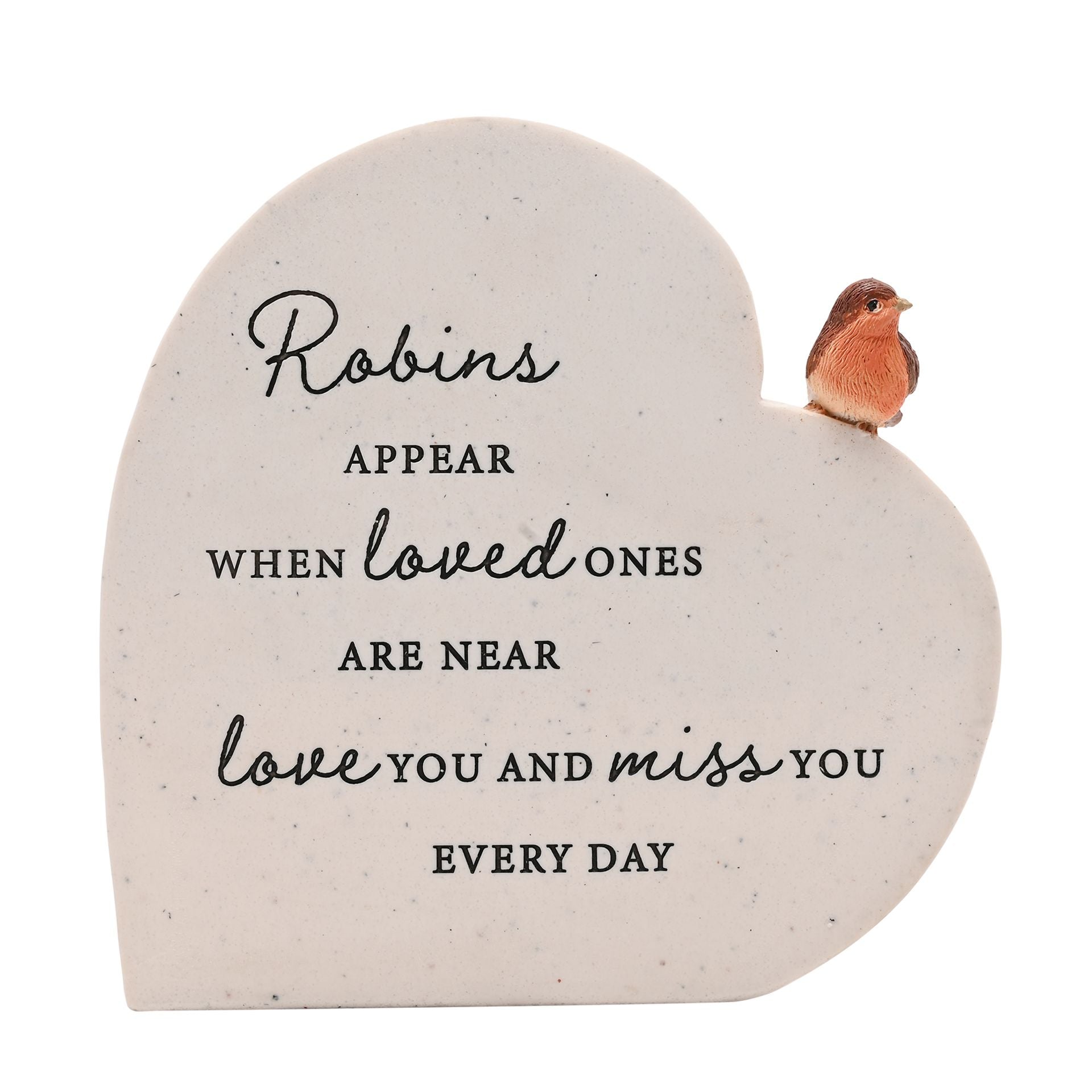 Thoughts of You Robin Graveside Plaque - Loved Ones