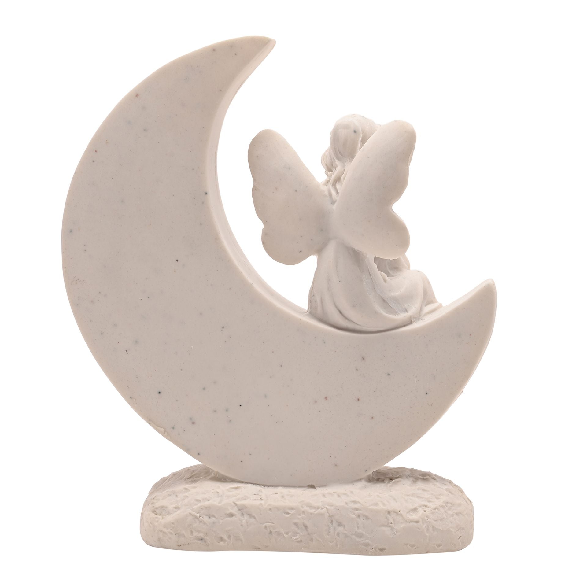 Thoughts of You Graveside Plaque - Fairy On A Moon