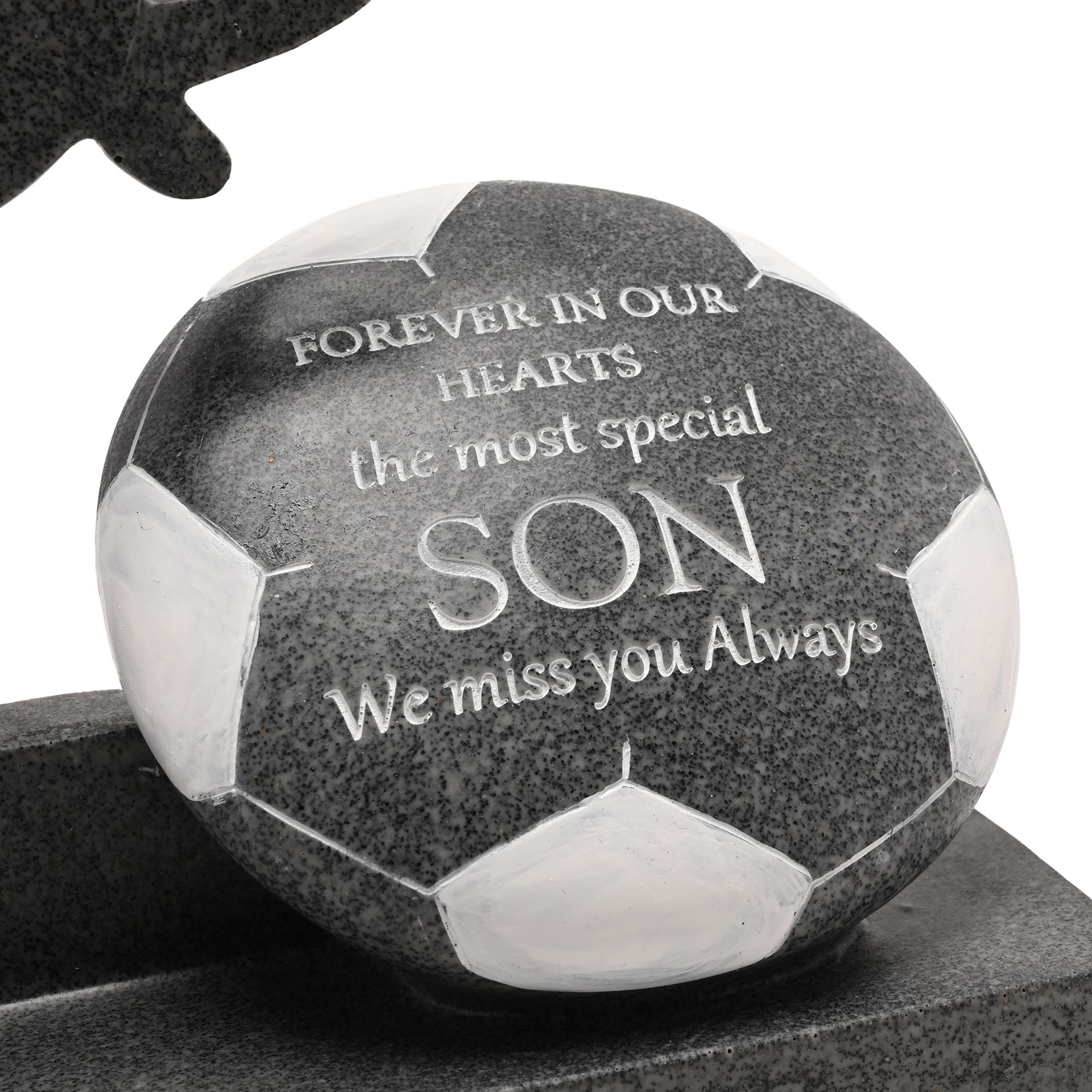 Thoughts of You Graveside Plaque - Football Cup