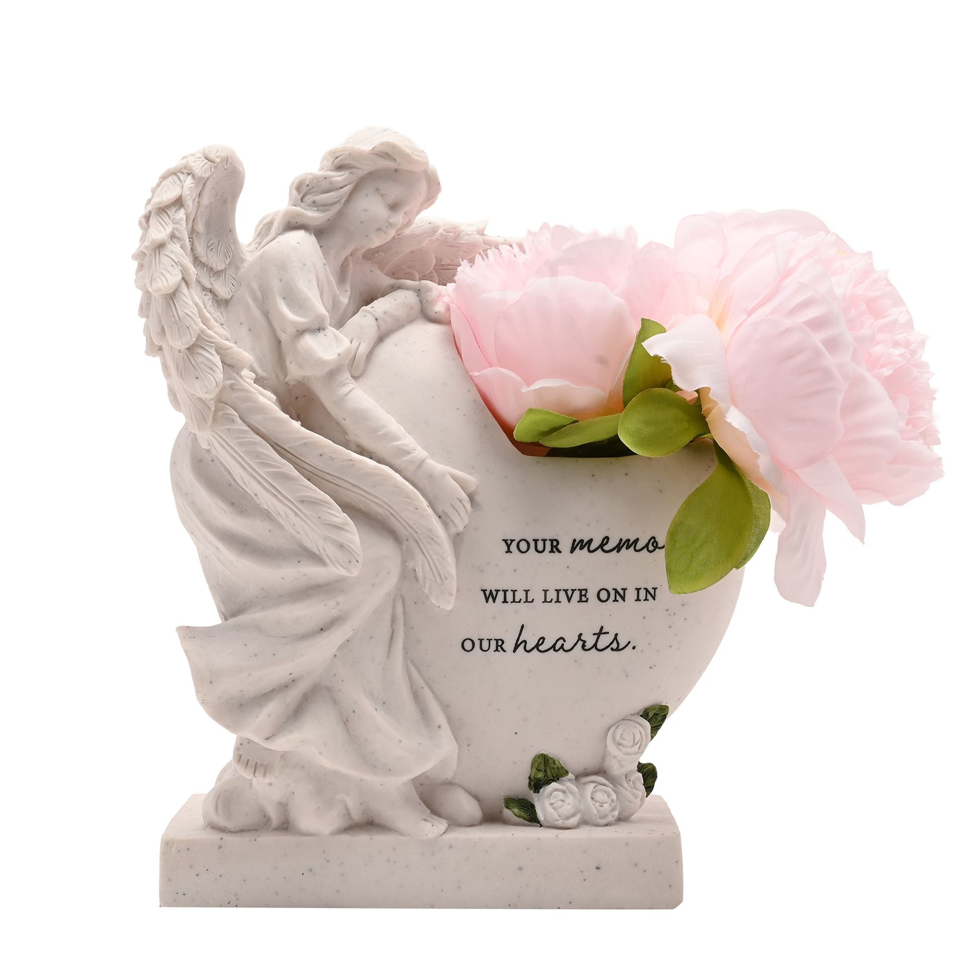 Thoughts of You Angel Graveside Vase - Your Memory