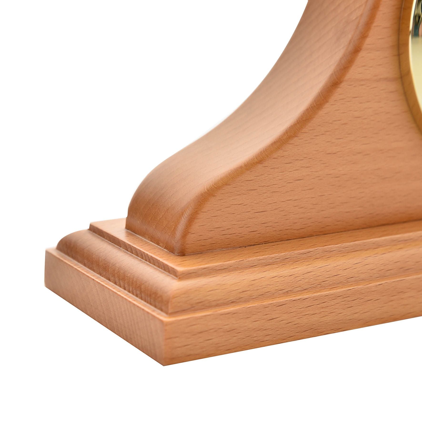Wm.Widdop Wooden Mantel Clock Napoleon