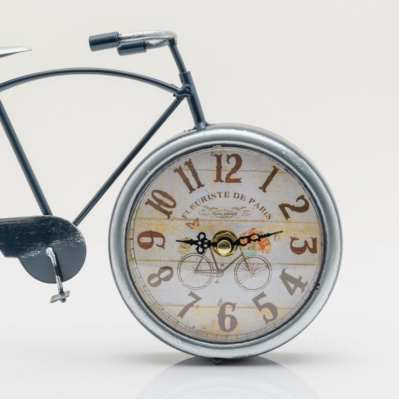 Hometime Mantel Clock Bicycle