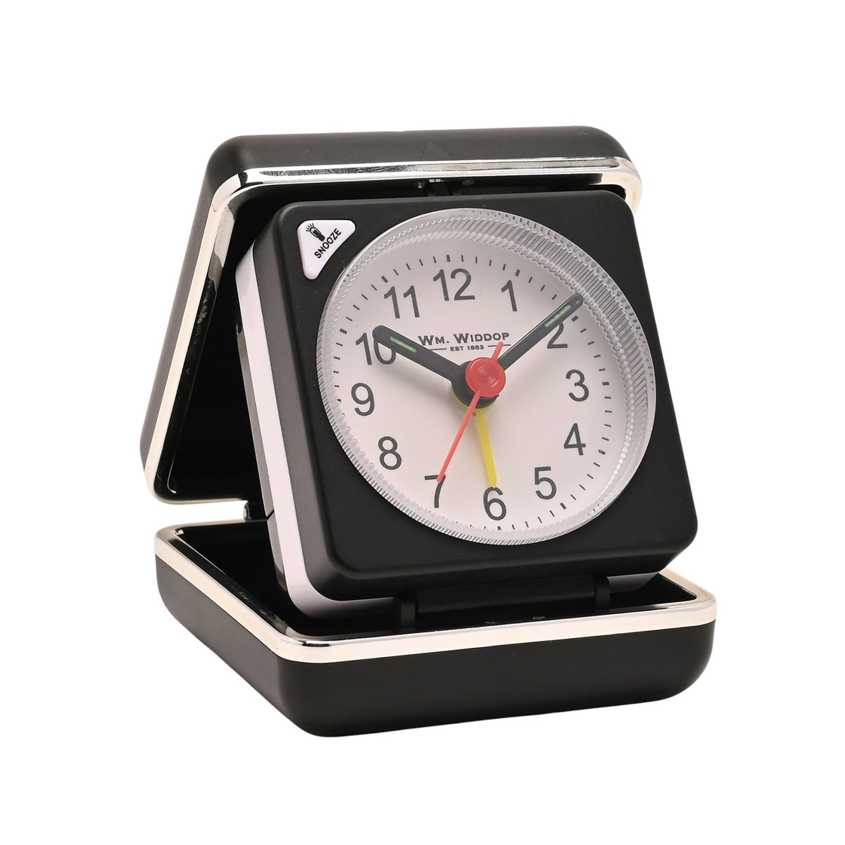 Wm. Widdop Mini Square Alarm Clock
