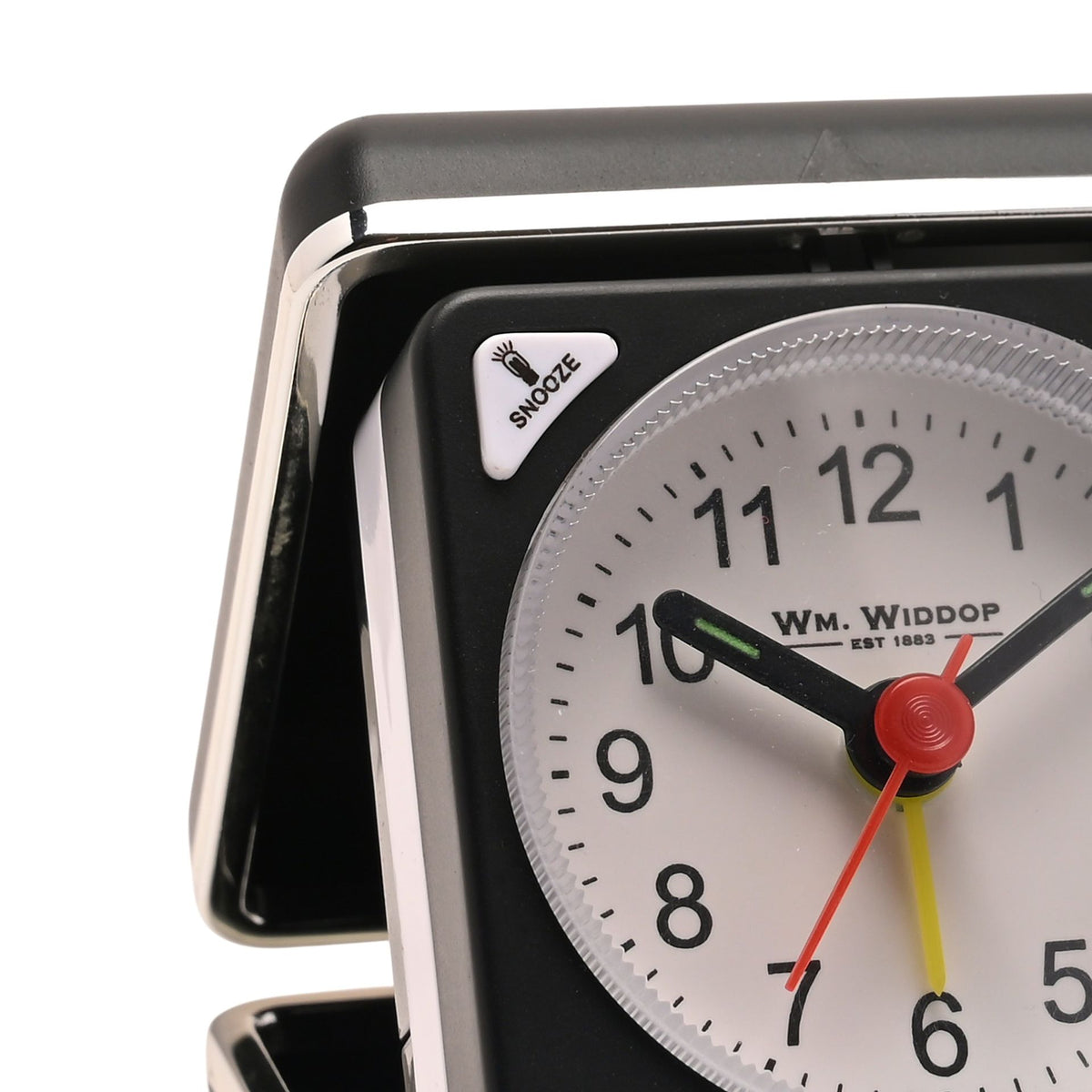 Wm. Widdop Mini Square Alarm Clock