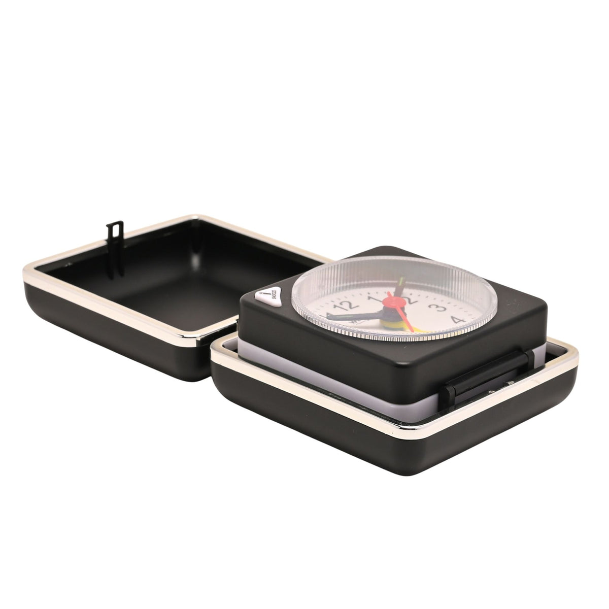 Wm. Widdop Mini Square Alarm Clock