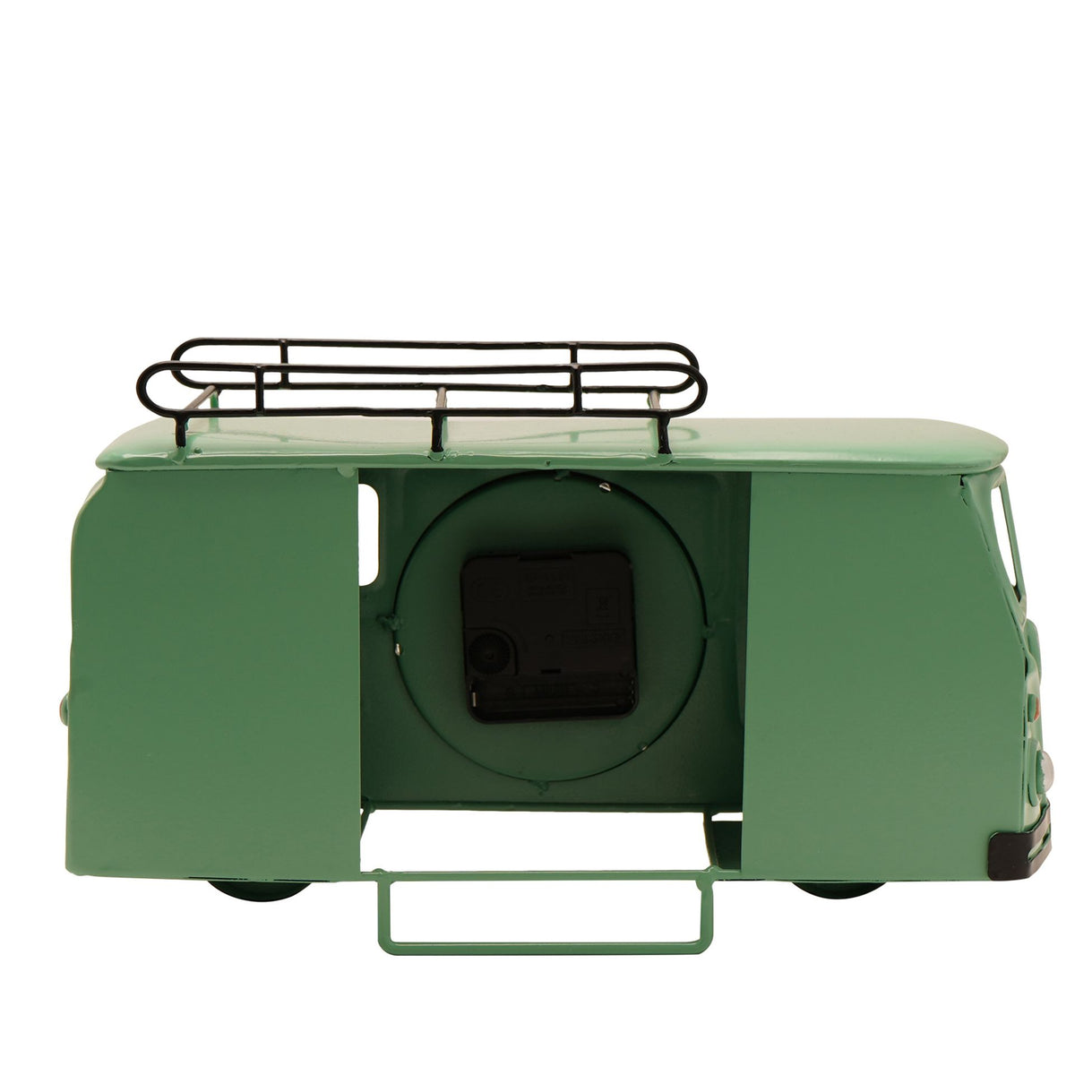 Hometime Metal Mantle Clock - Campervan