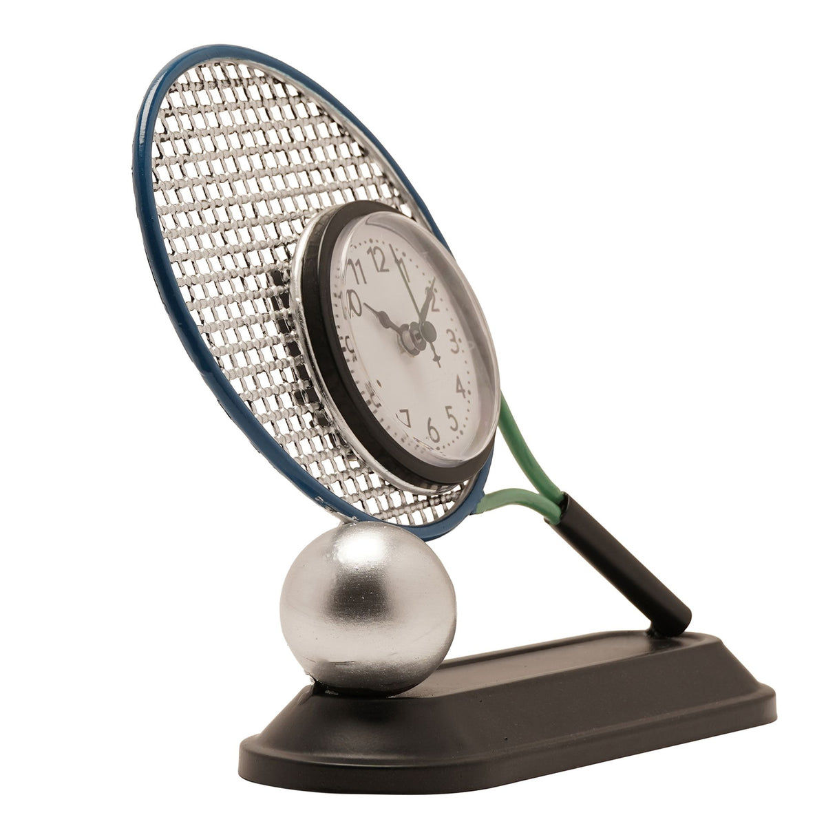 Hometime Metal Mantle Clock - Tennis