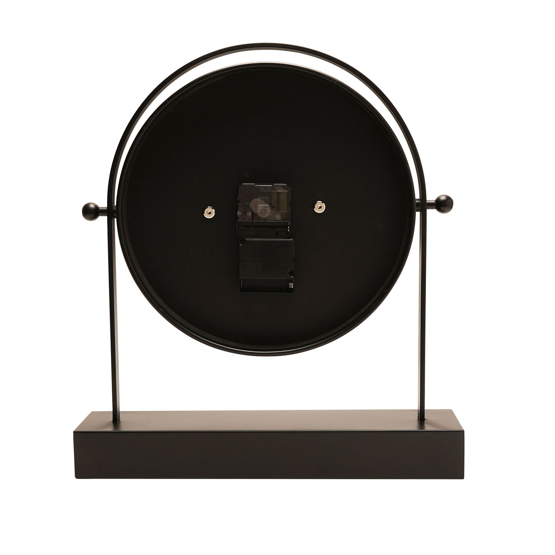 Wm Widdop Moving Gear Mantel Clock - 45cm