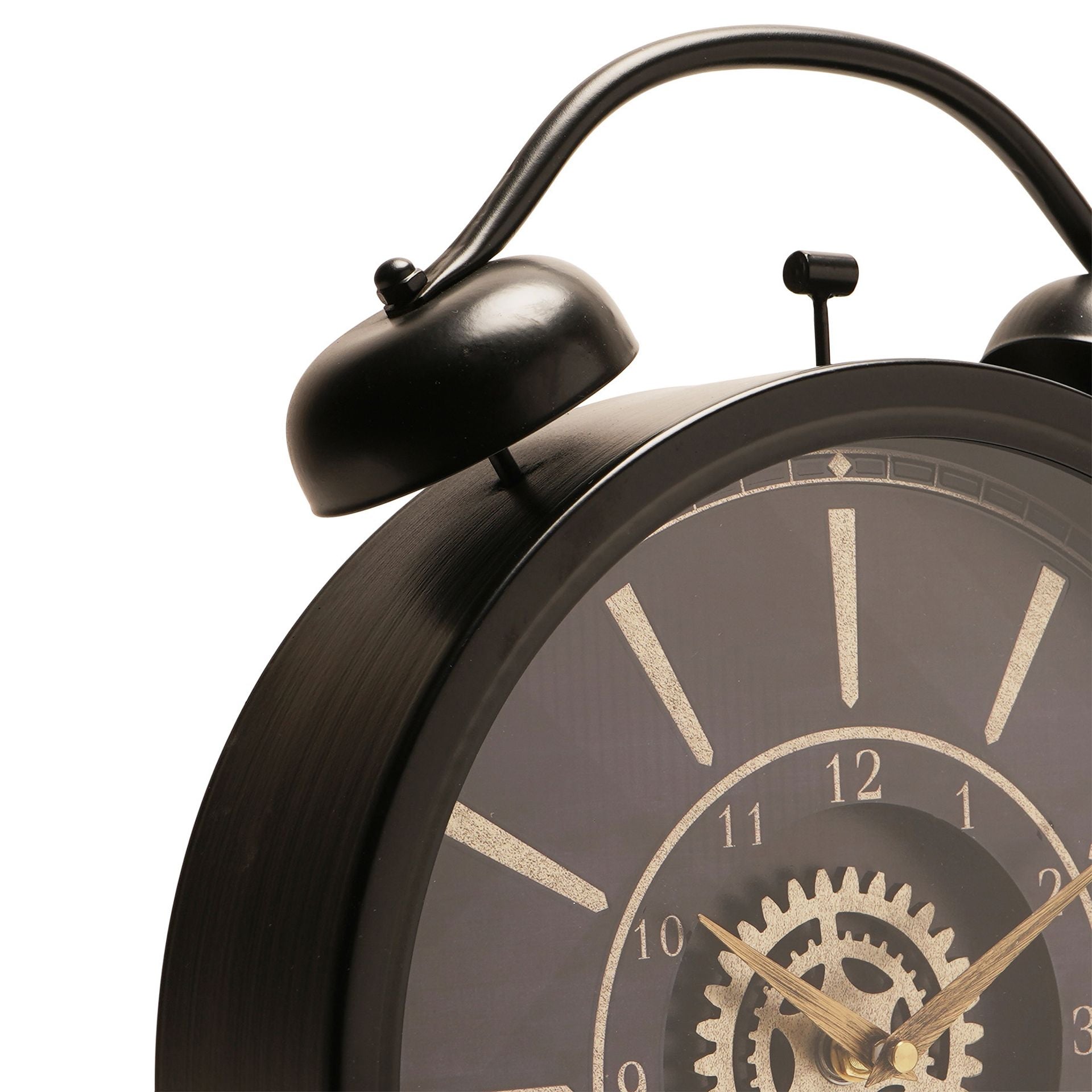 Wm Widdop Moving Gear Mantel Clock - 45cm