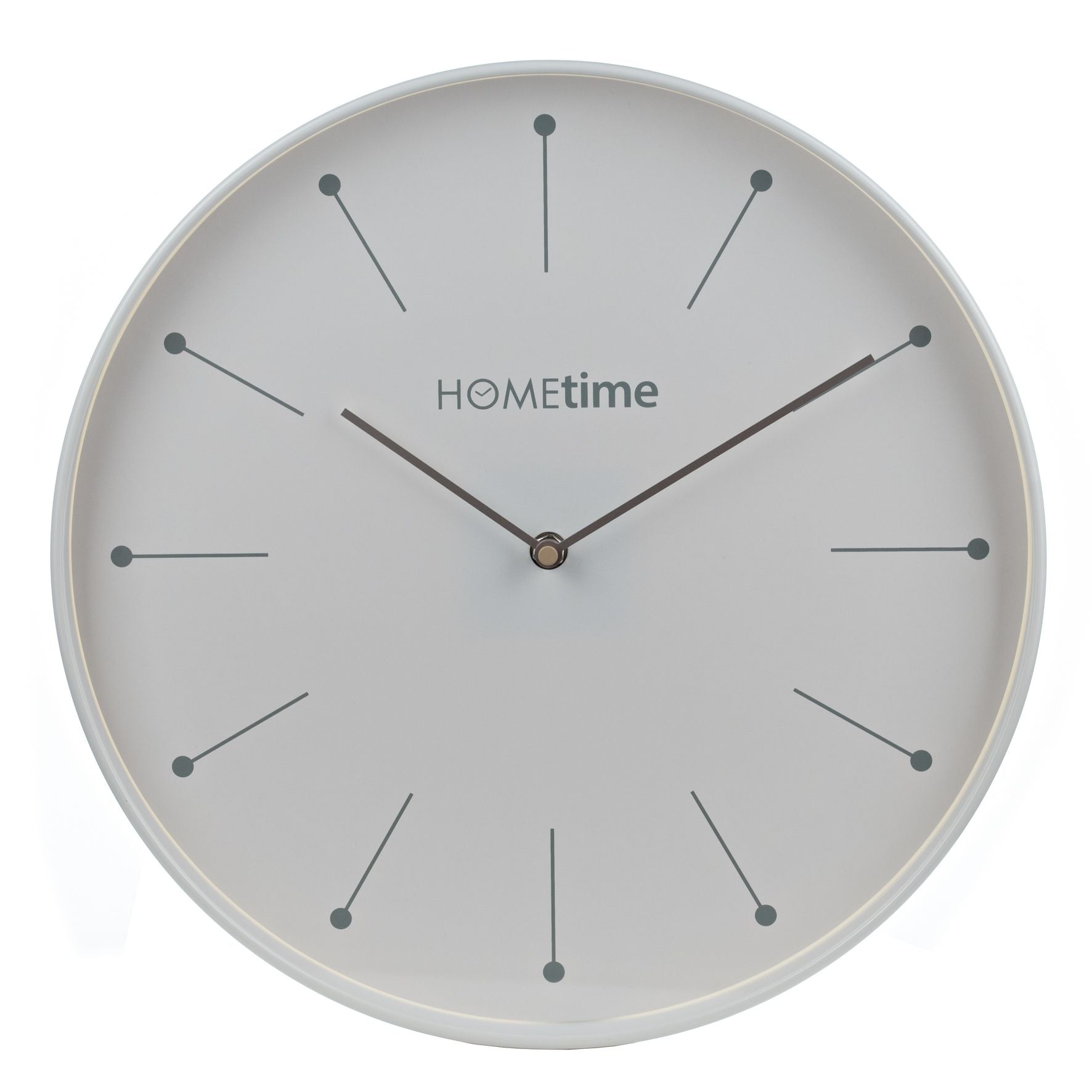 Hometime Round Wall Clock White 35cm