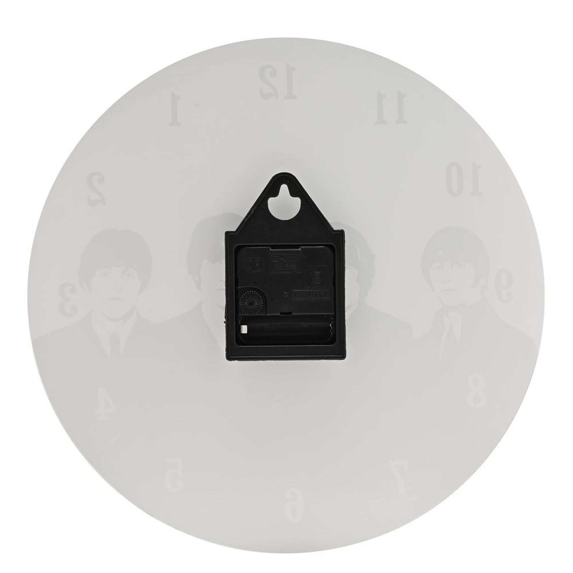 Hometime Iconic Collection Glass Wall Clock 30cm The 60's Rock Band