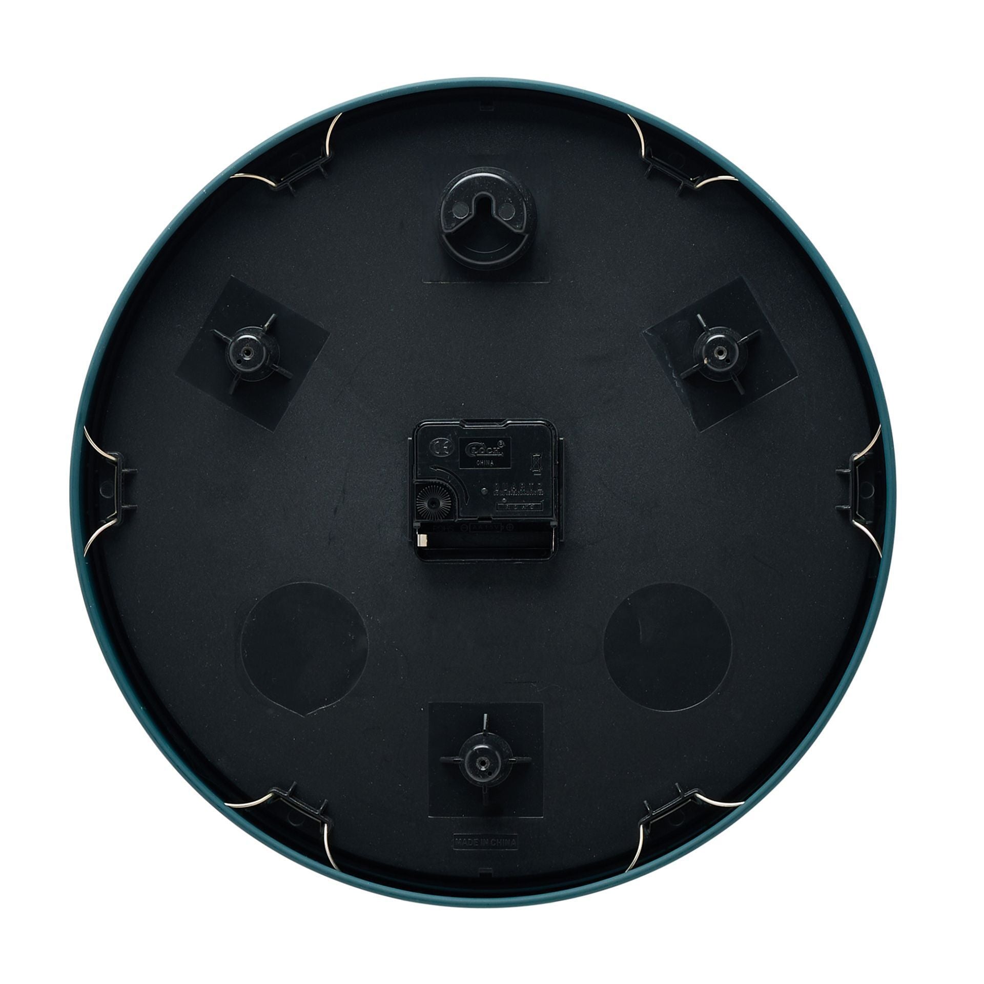 Interval Metal Wall Clock 32cm - Emerald