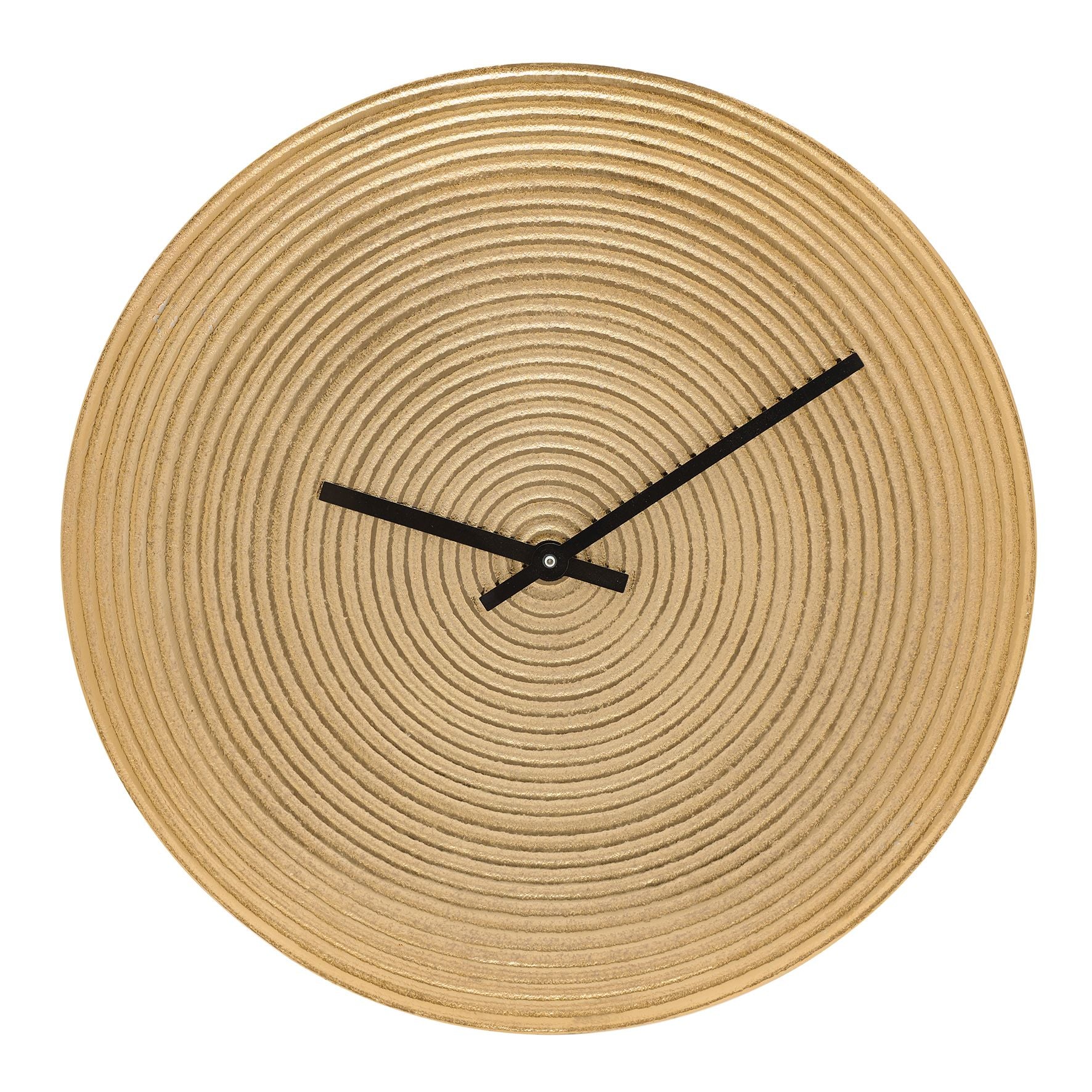 Interval Metal Wall Clock 30cm - Gold