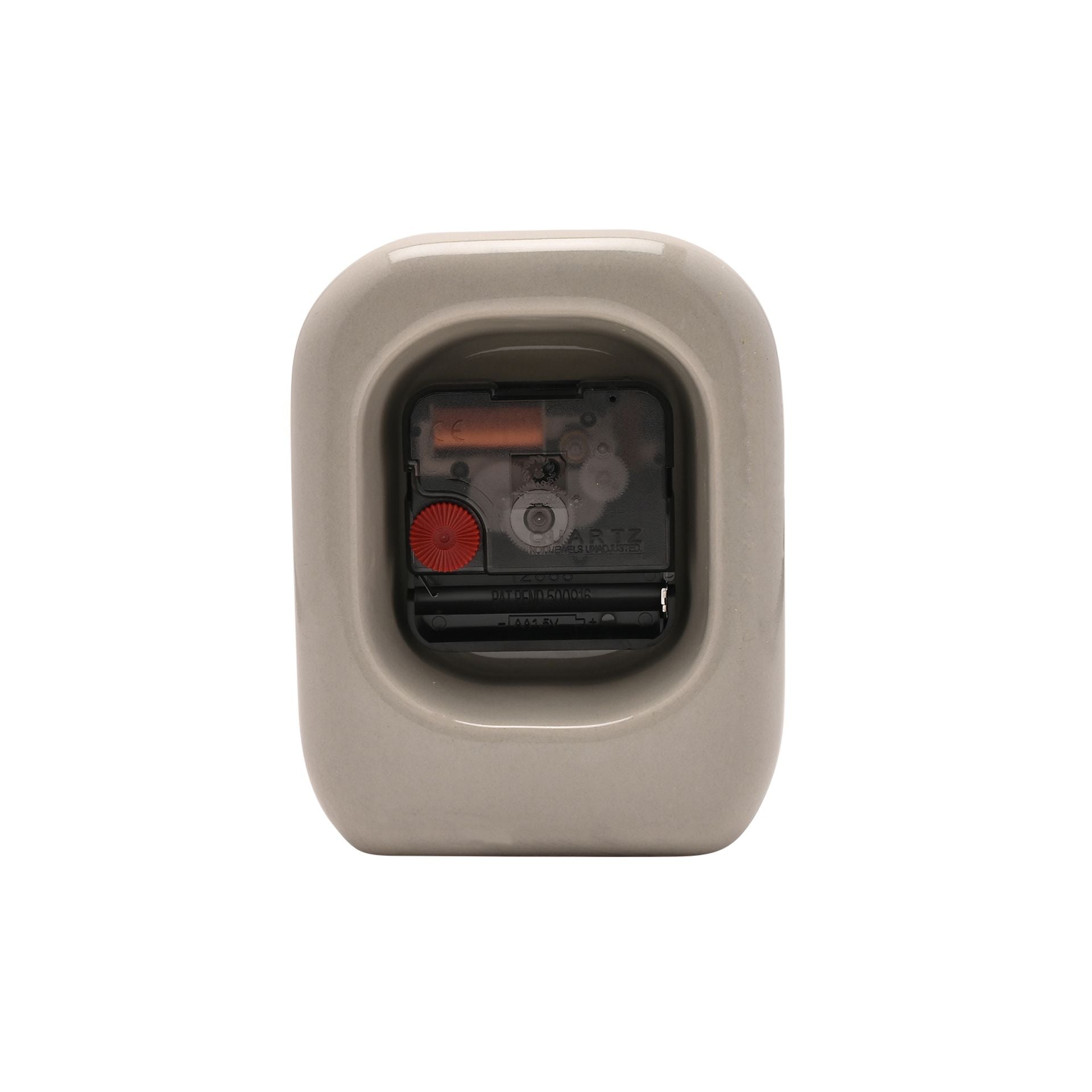 Interval Porcelain Desk Clock - Taupe