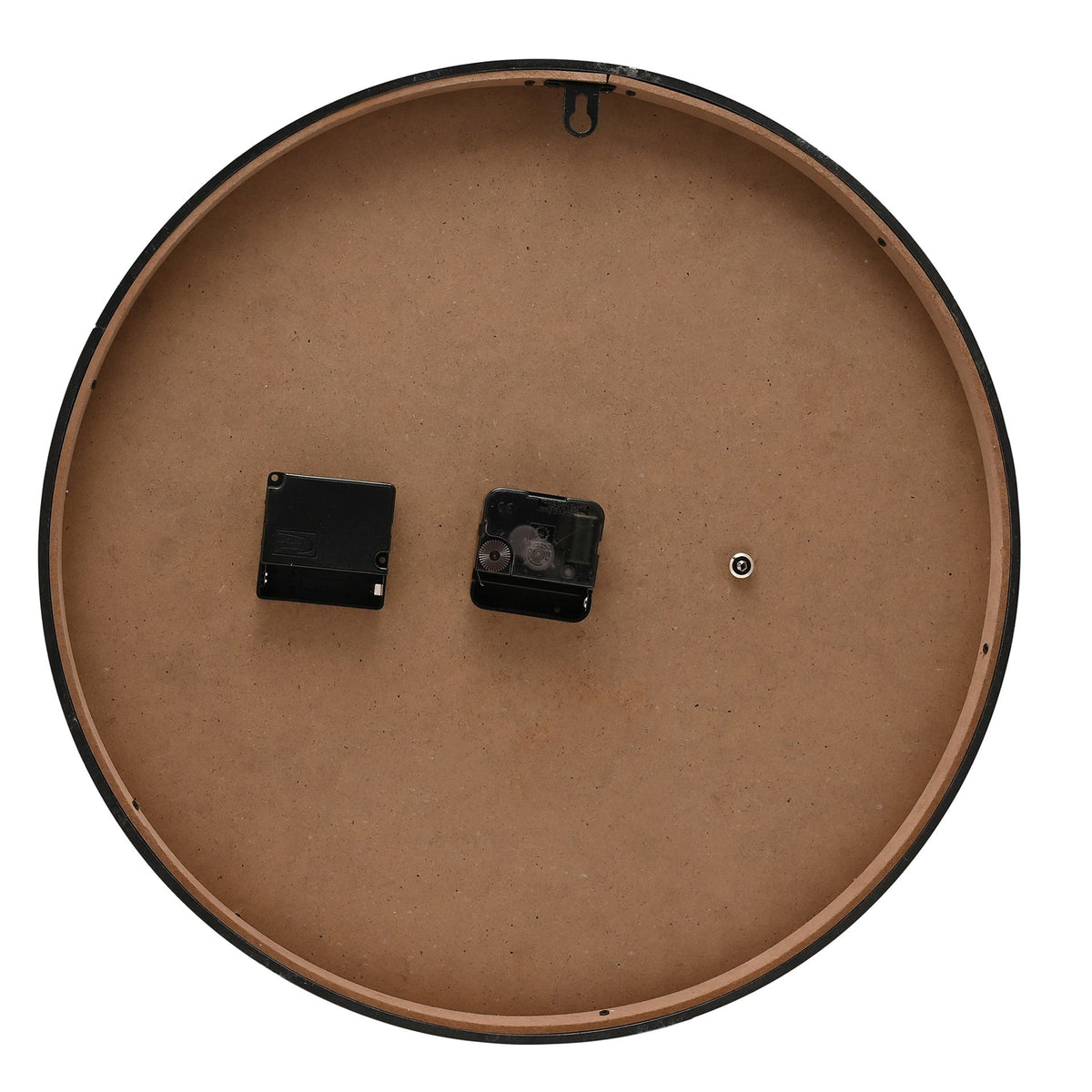 Wm.Widdop Round Wall Clock With Moving Gears - 45cm