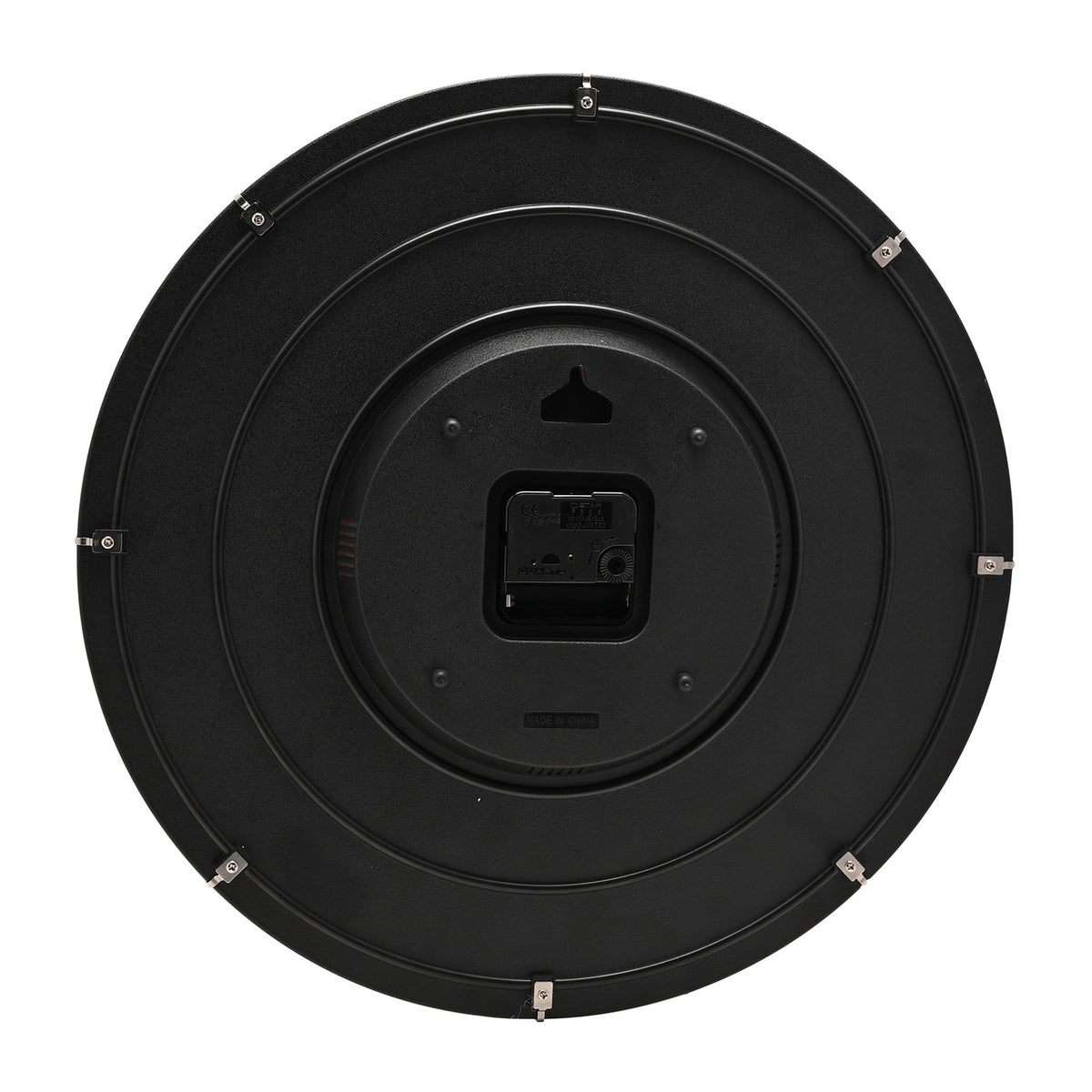 Wm. Widdop Domed Glass Wall Clock