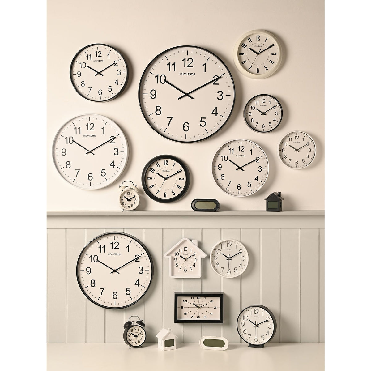 Hometime Wall Clock 40cm - White