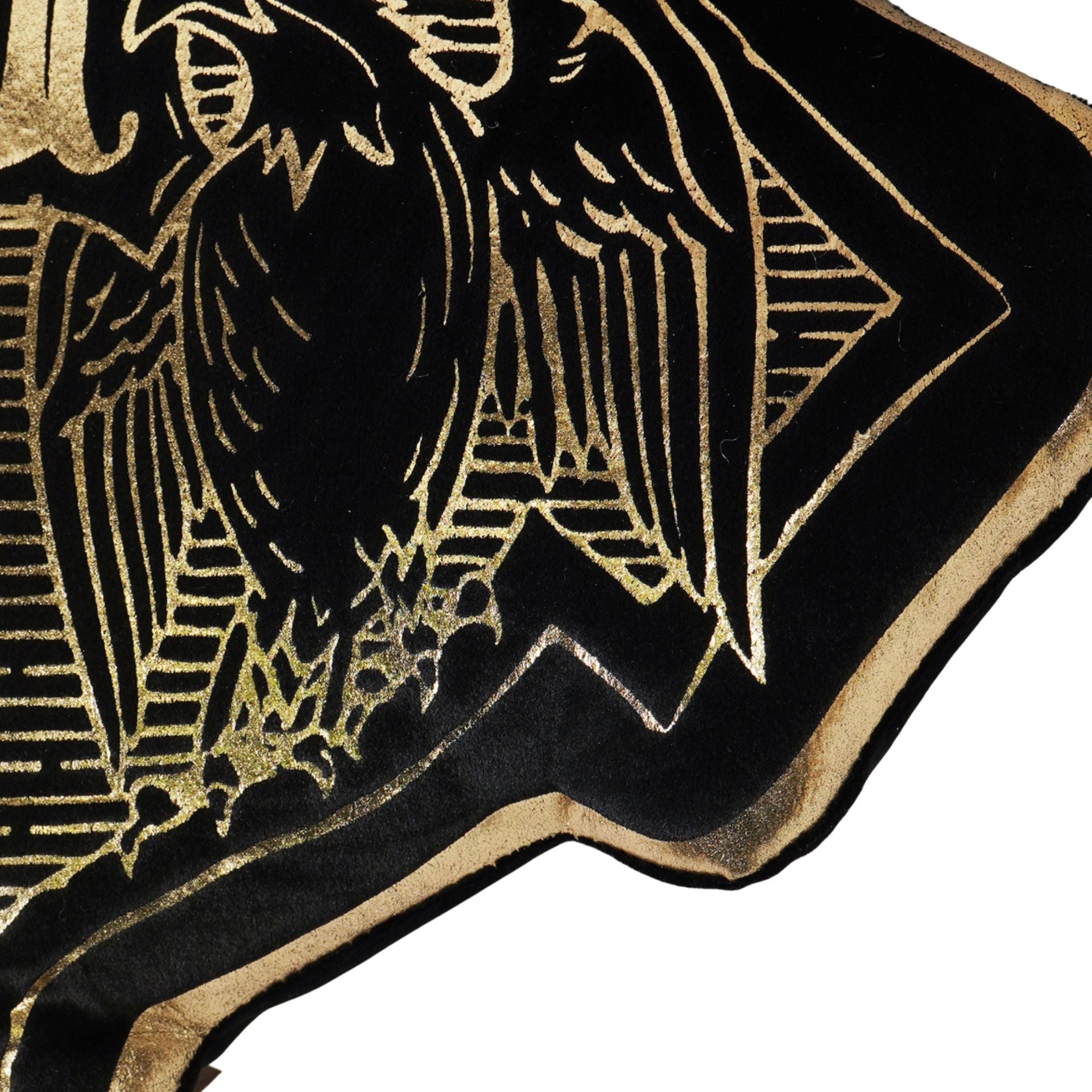 Harry Potter Alumni Velvet Cushion 43cm - Hogwarts Crest