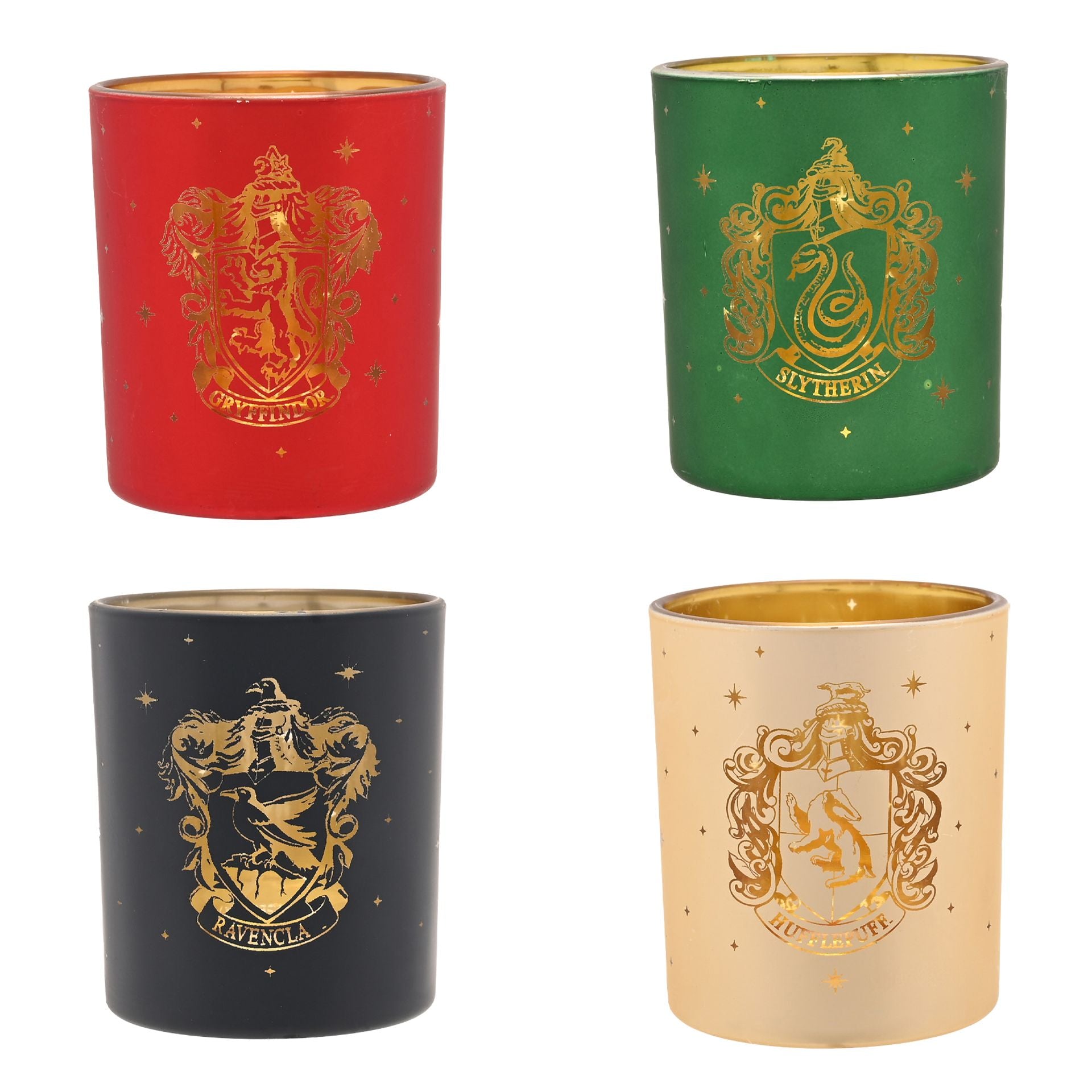 Set of 4 Harry Potter Alumni Tealight Holders - Houses