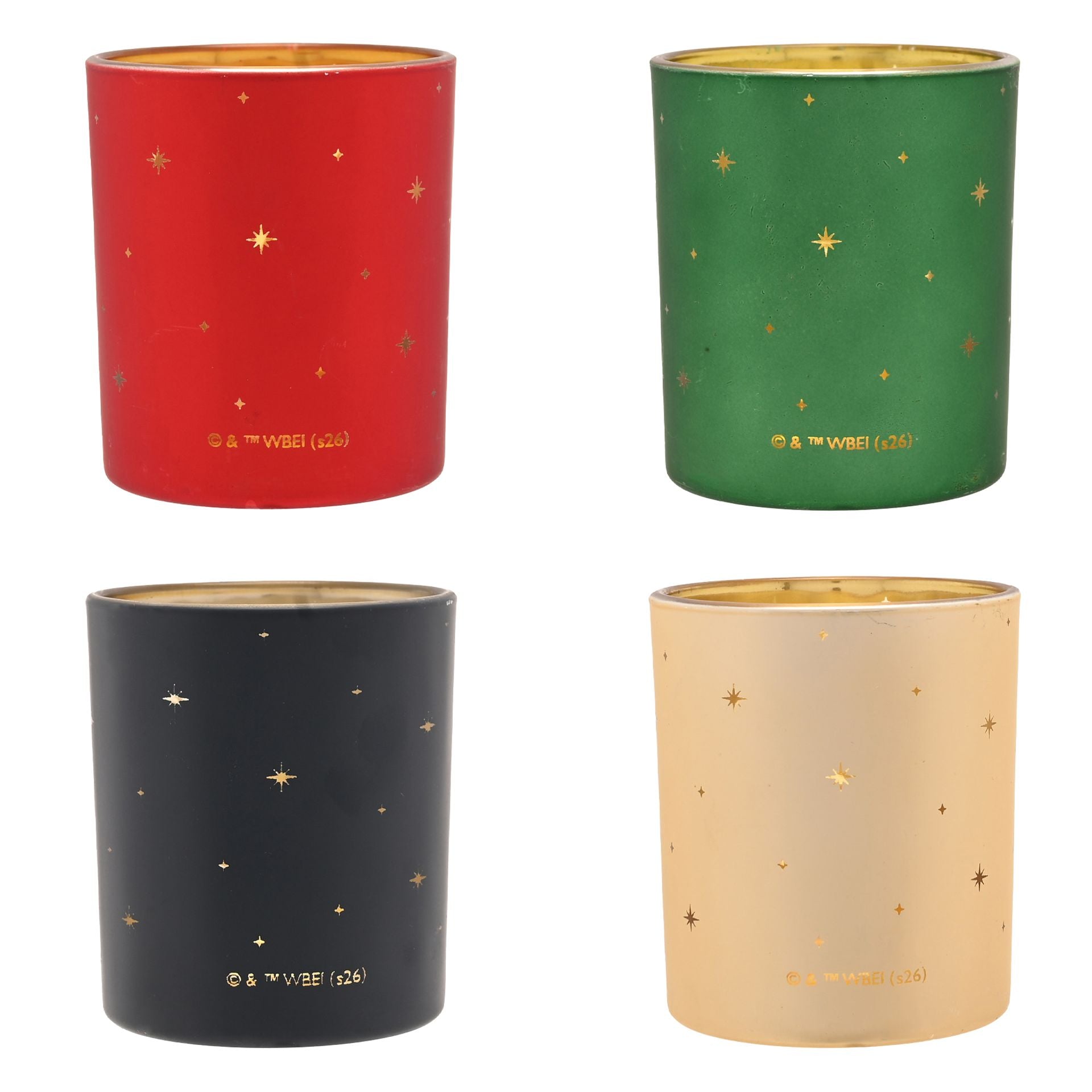 Set of 4 Harry Potter Alumni Tealight Holders - Houses