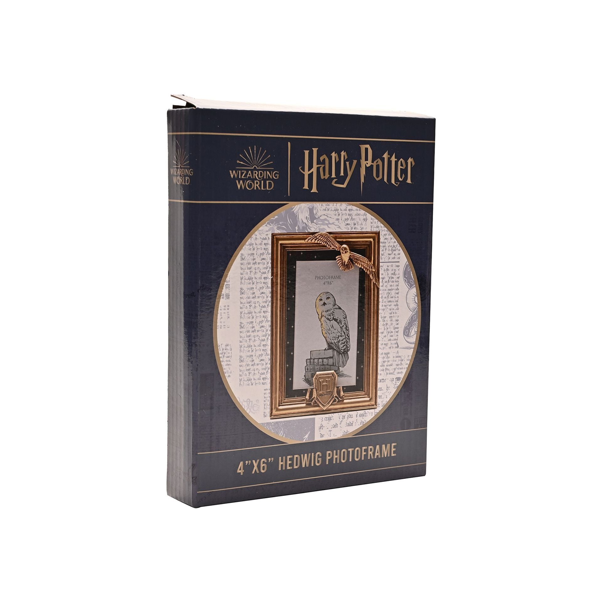 Warner Bros Harry Potter Alumni Gold Photo Frame Hedwig