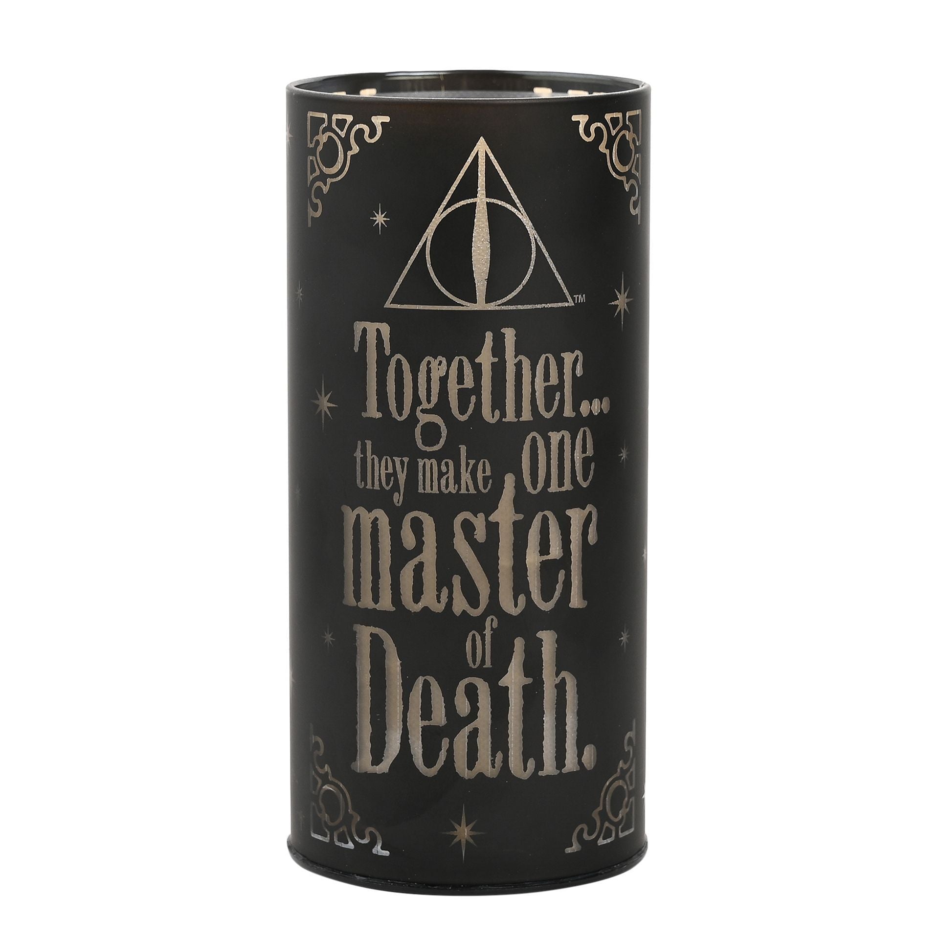 Warner Bros Harry Potter Dark Arts Light Up Tube - Deathly Hallows