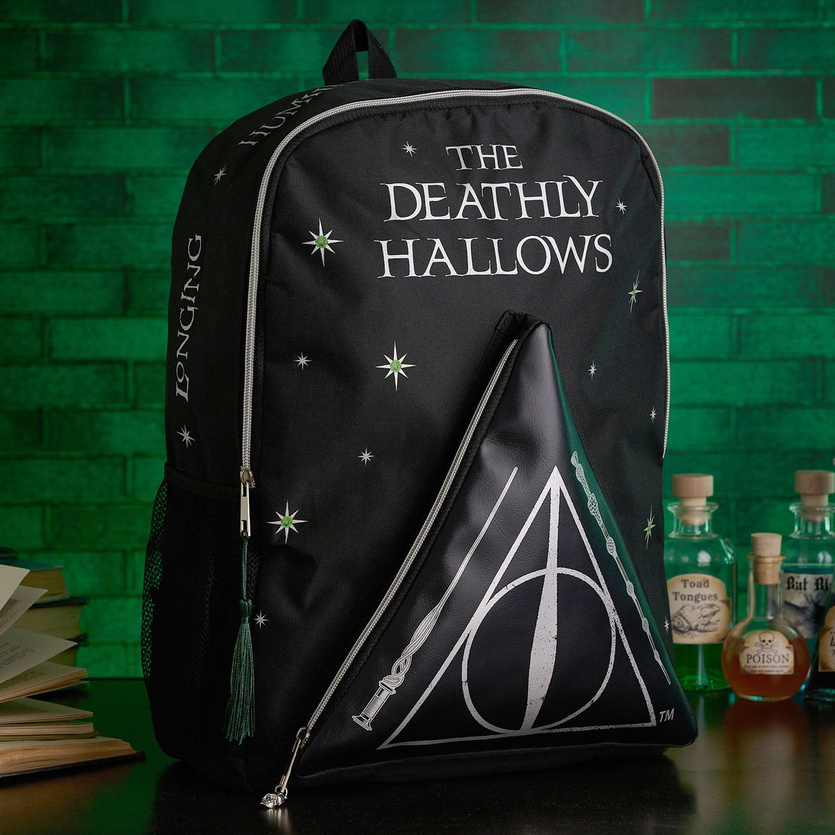 Warner Bros Harry Potter Dark Arts Backpack Deathly Hallows