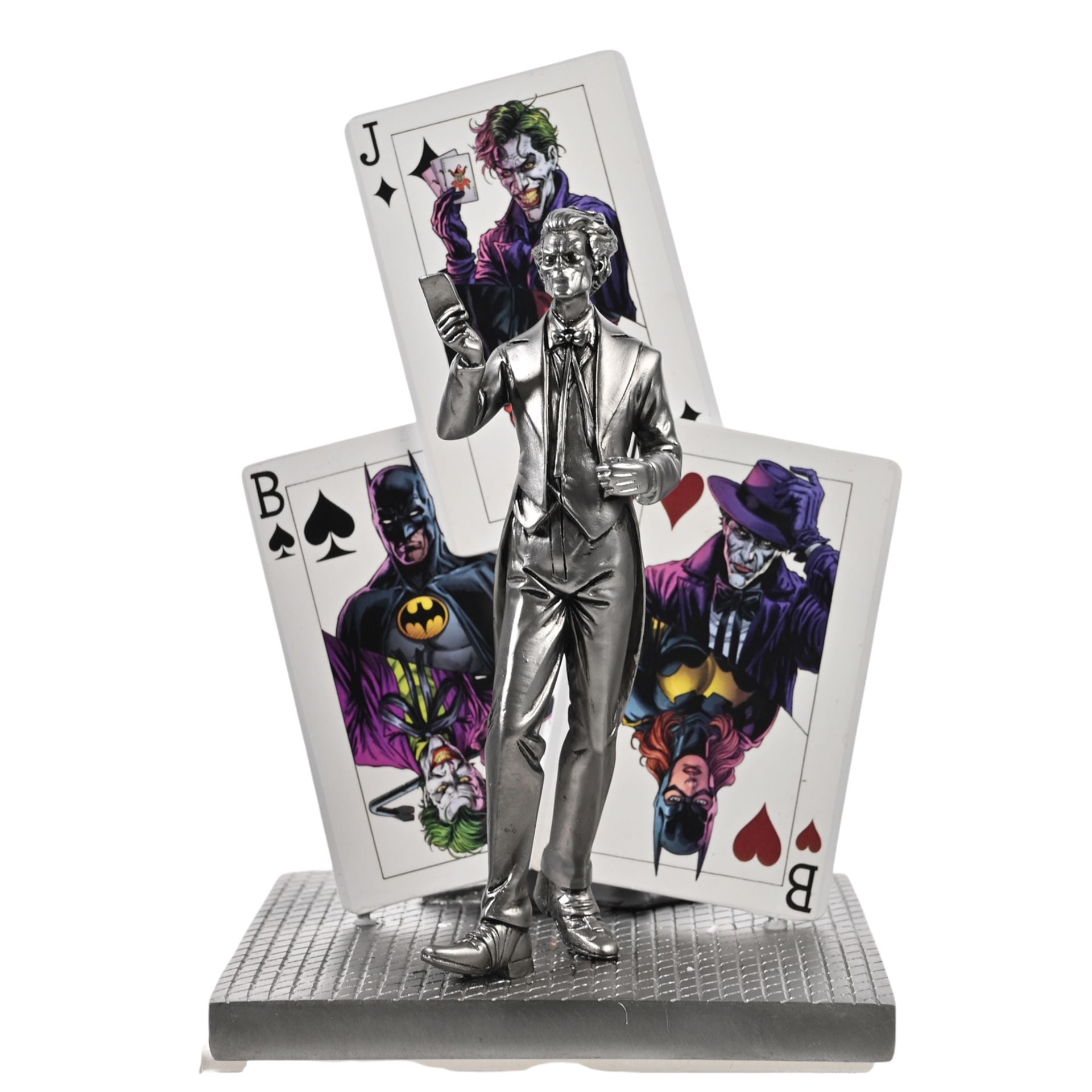 Warner Bros Batman & Joker Stack Of Cards Figurine