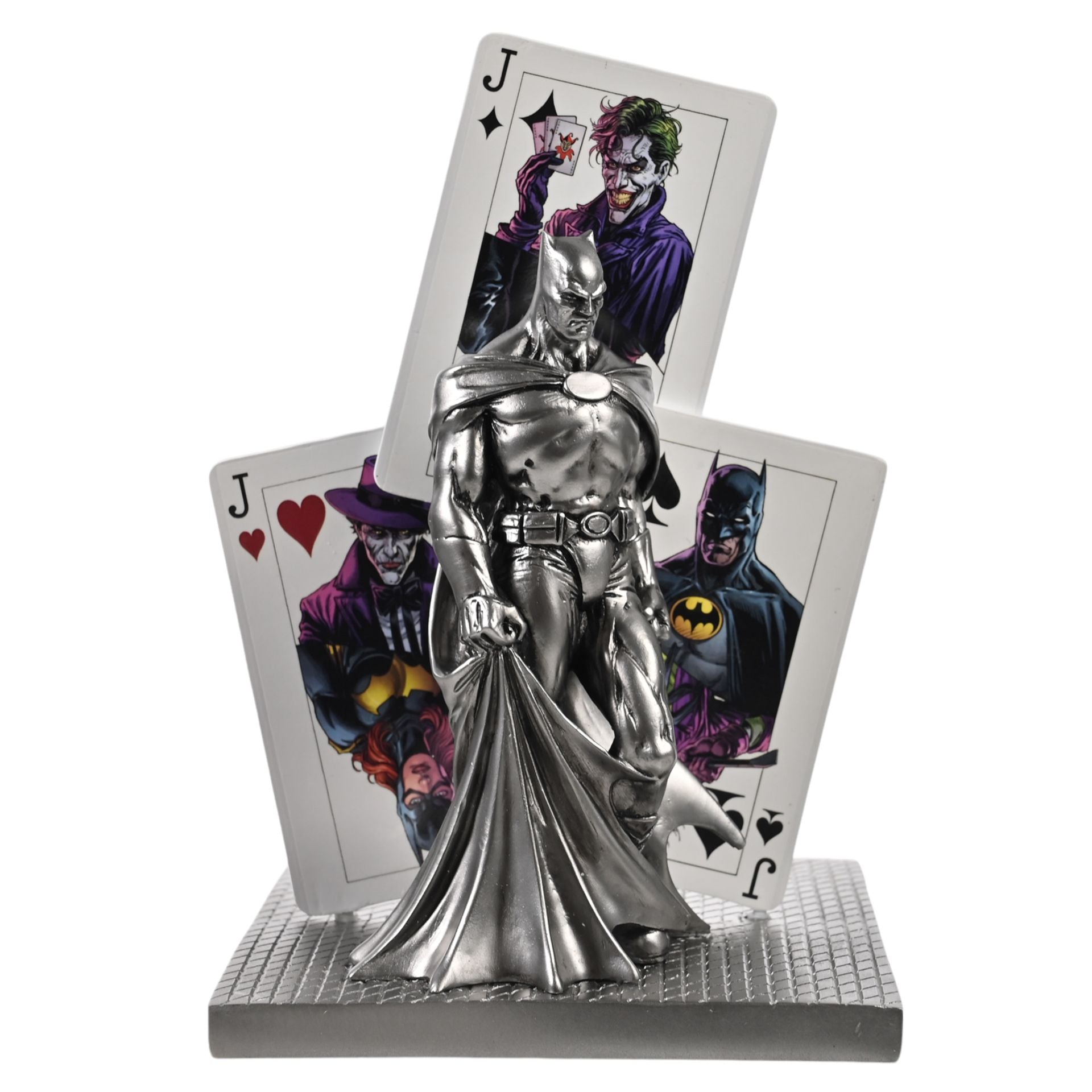 Warner Bros Batman & Joker Stack Of Cards Figurine